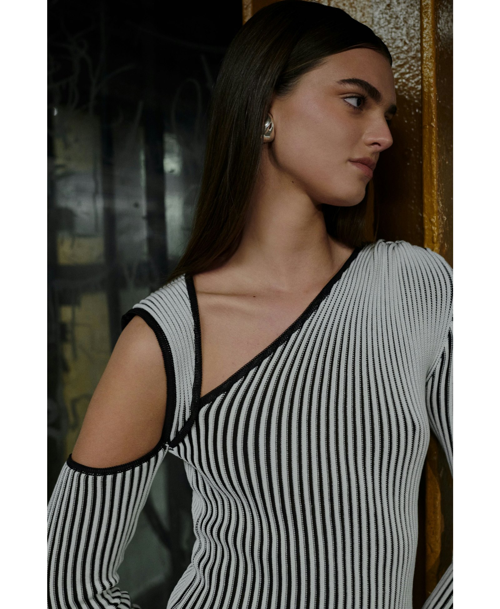 She has a dress made by BAOBAB