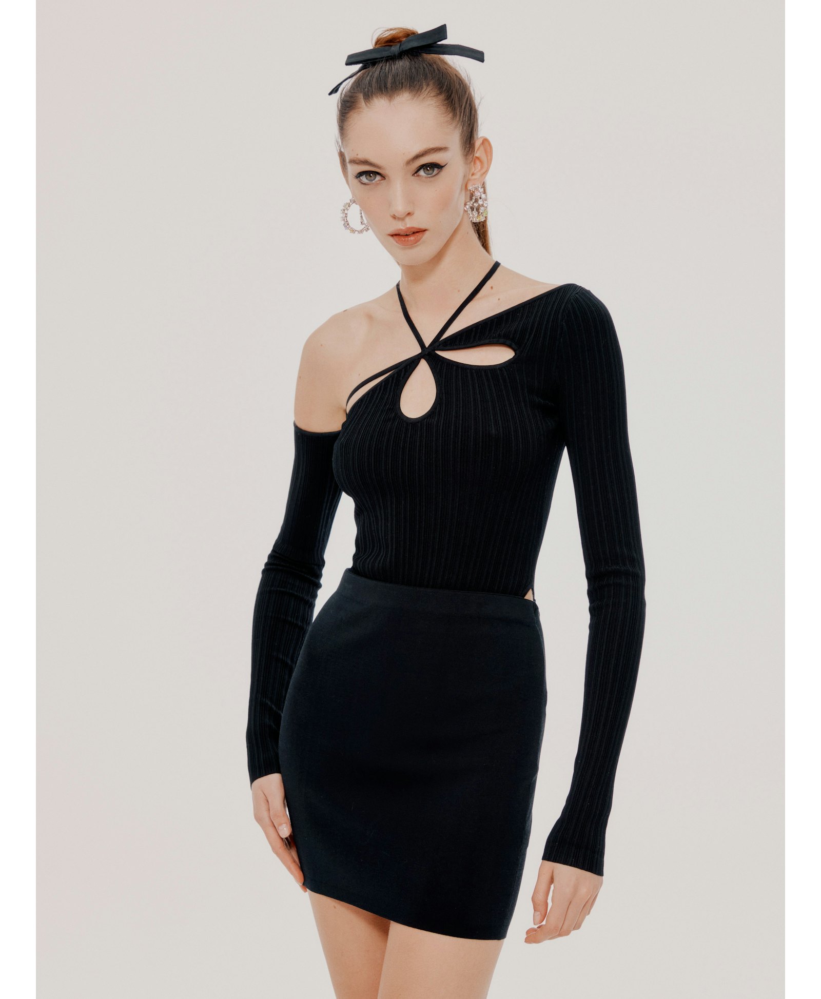 Eloisa Bodysuit Black (Final Sale) in Black made by Nana Jacqueline