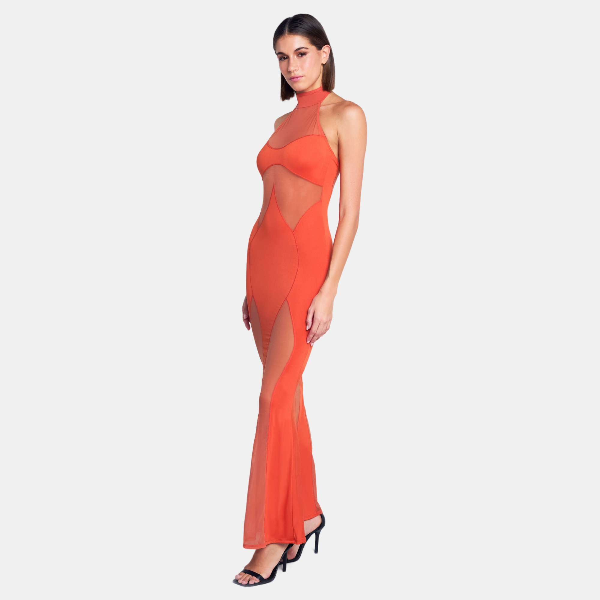 Shop Ow Collection Siena Halter Dress