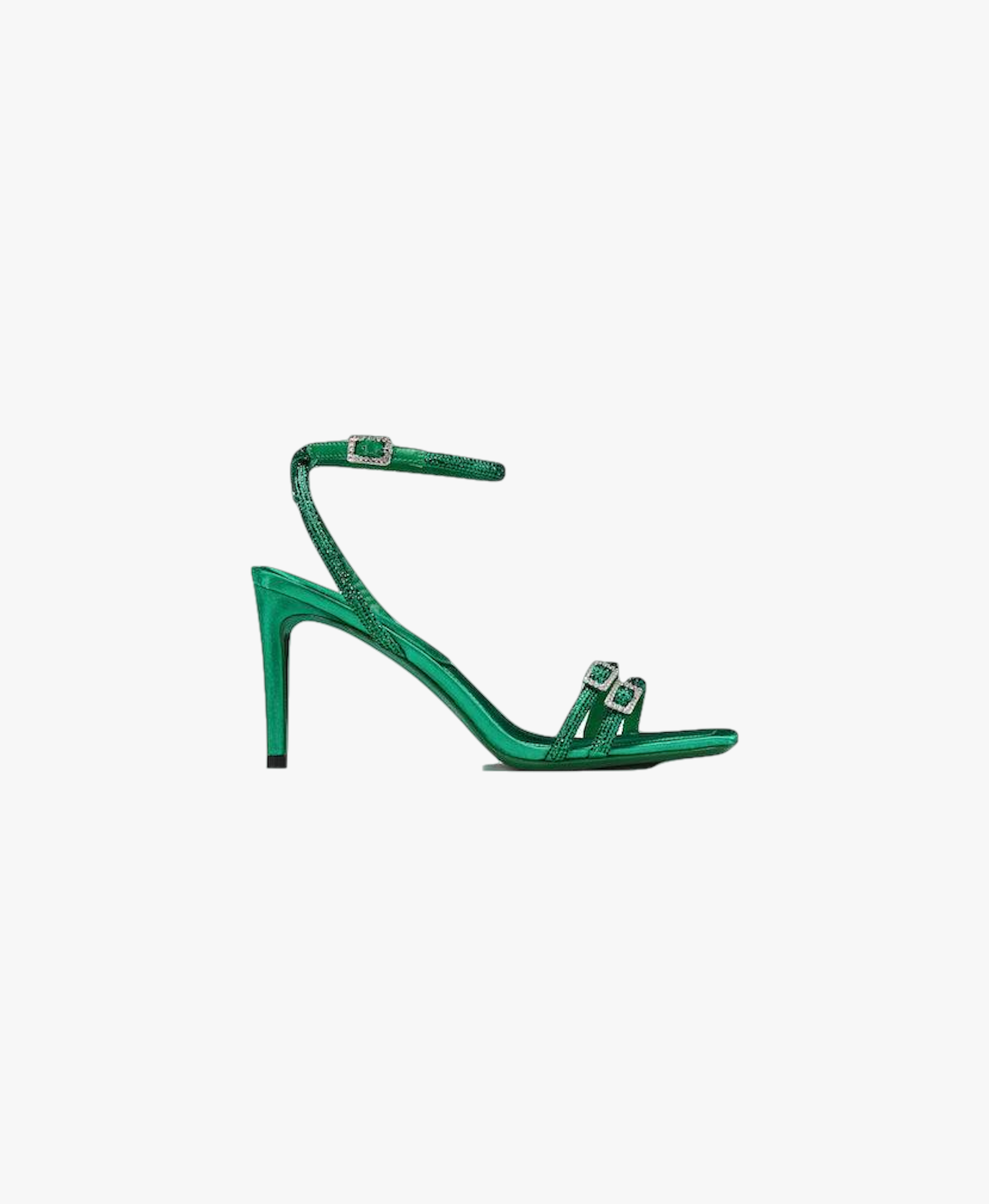 Green Miah Sandals (Final Sale) in Green made by Nana Jacqueline