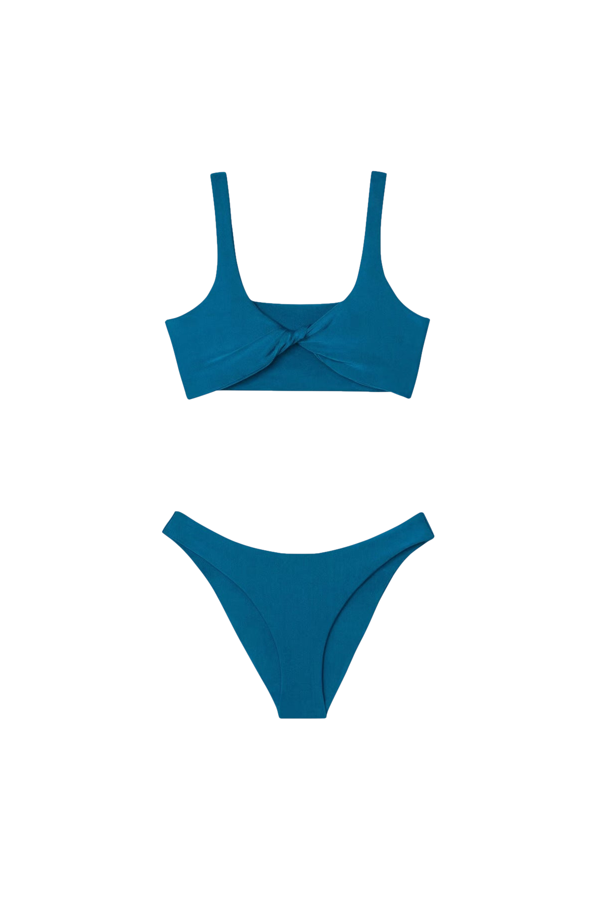 Sara Cristina Concha Bikini With Caribe Bottom In Turquoise In Blue
