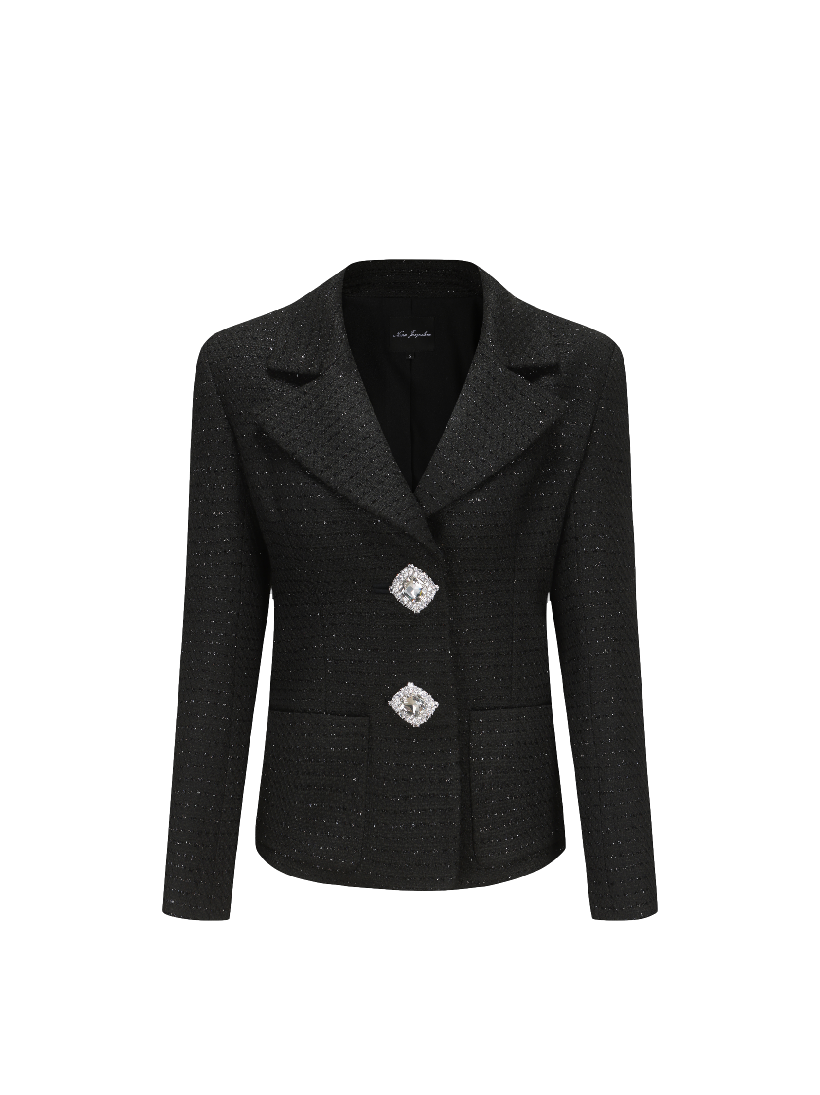 Nana Jacqueline Maya Lapel Suit Jacket (black)