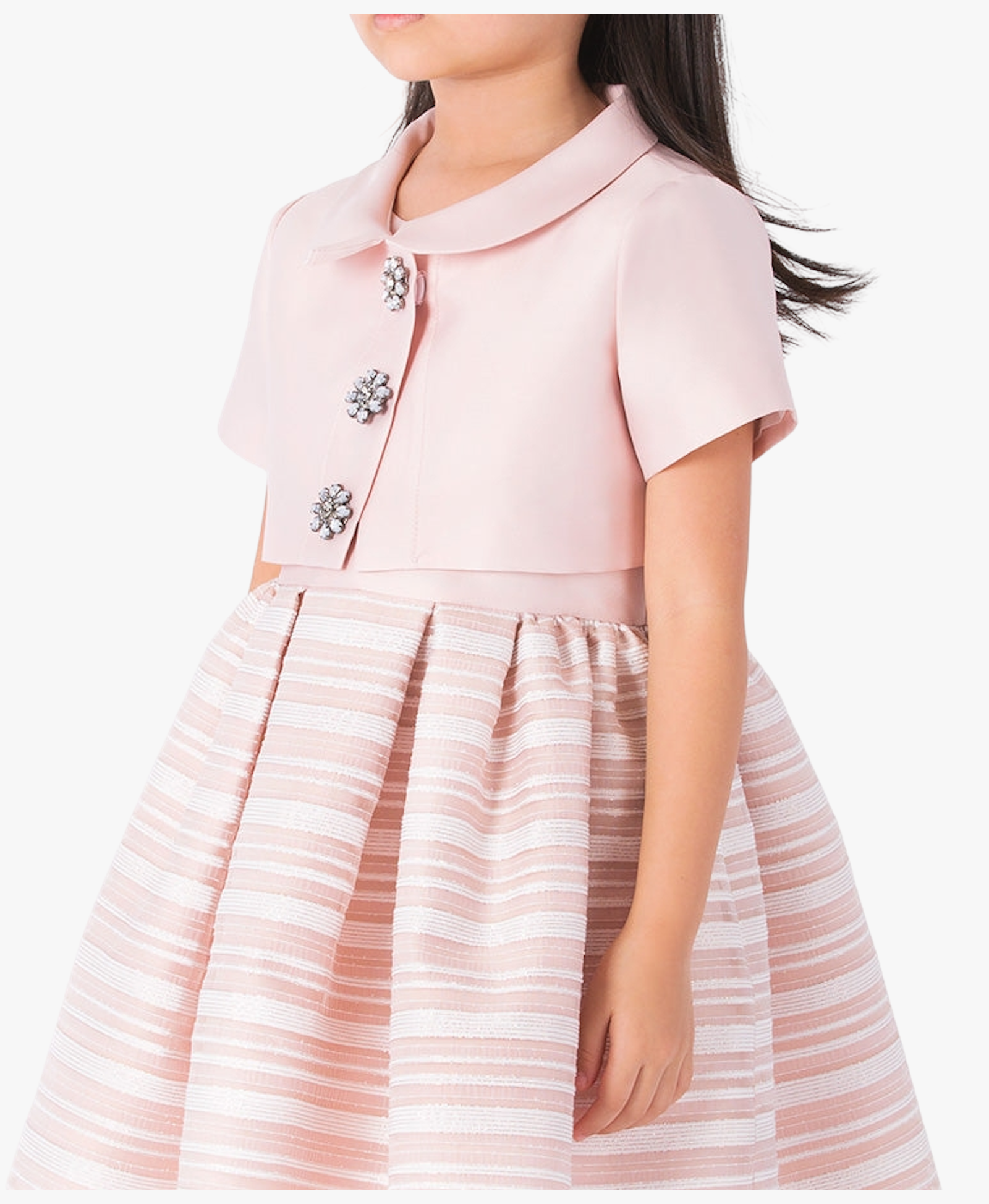 Enchanting Brooch Girls Dress made by Mama Luma