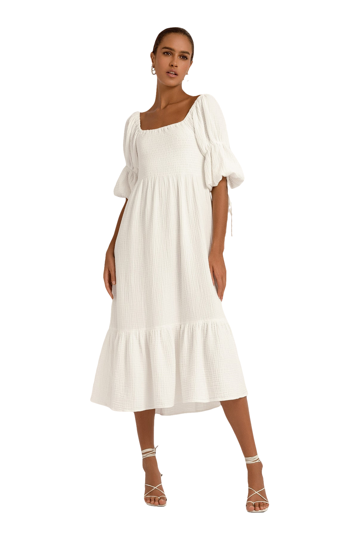 Nomino Mathilde Dress In White