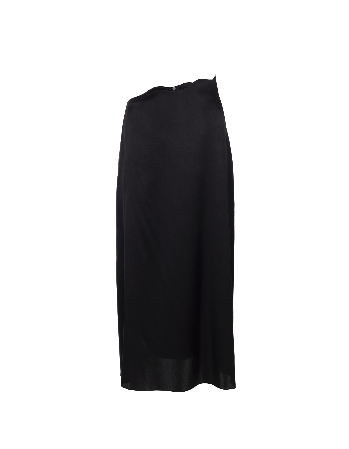 Maet Rhea Silk Skirt In Black