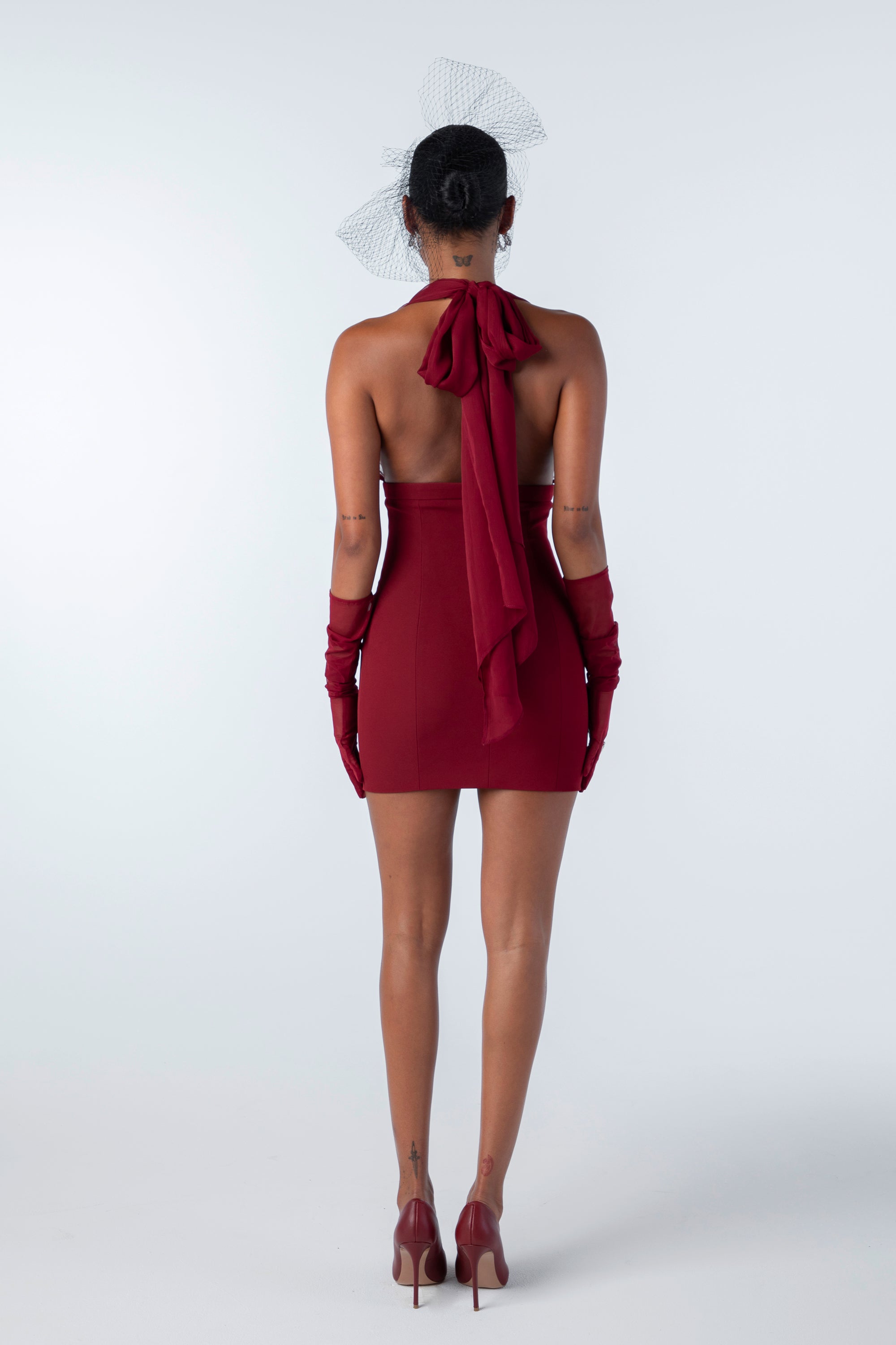 Shop Nana Jacqueline Melinda Dress (red)