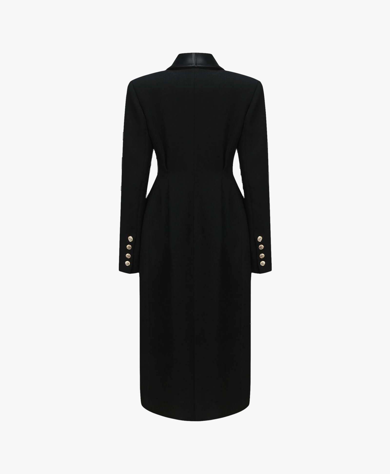 Evie Long Suit Jacket (Black) in Black made by Nana Jacqueline