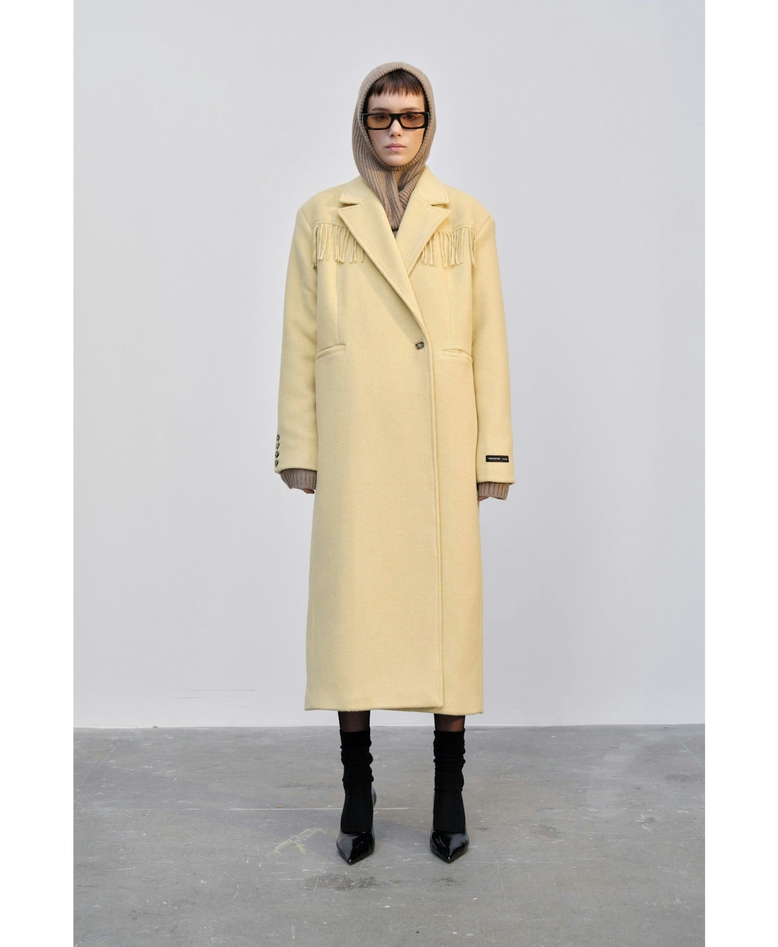 Winner Coat - Pale Yellow made by HERSKIND