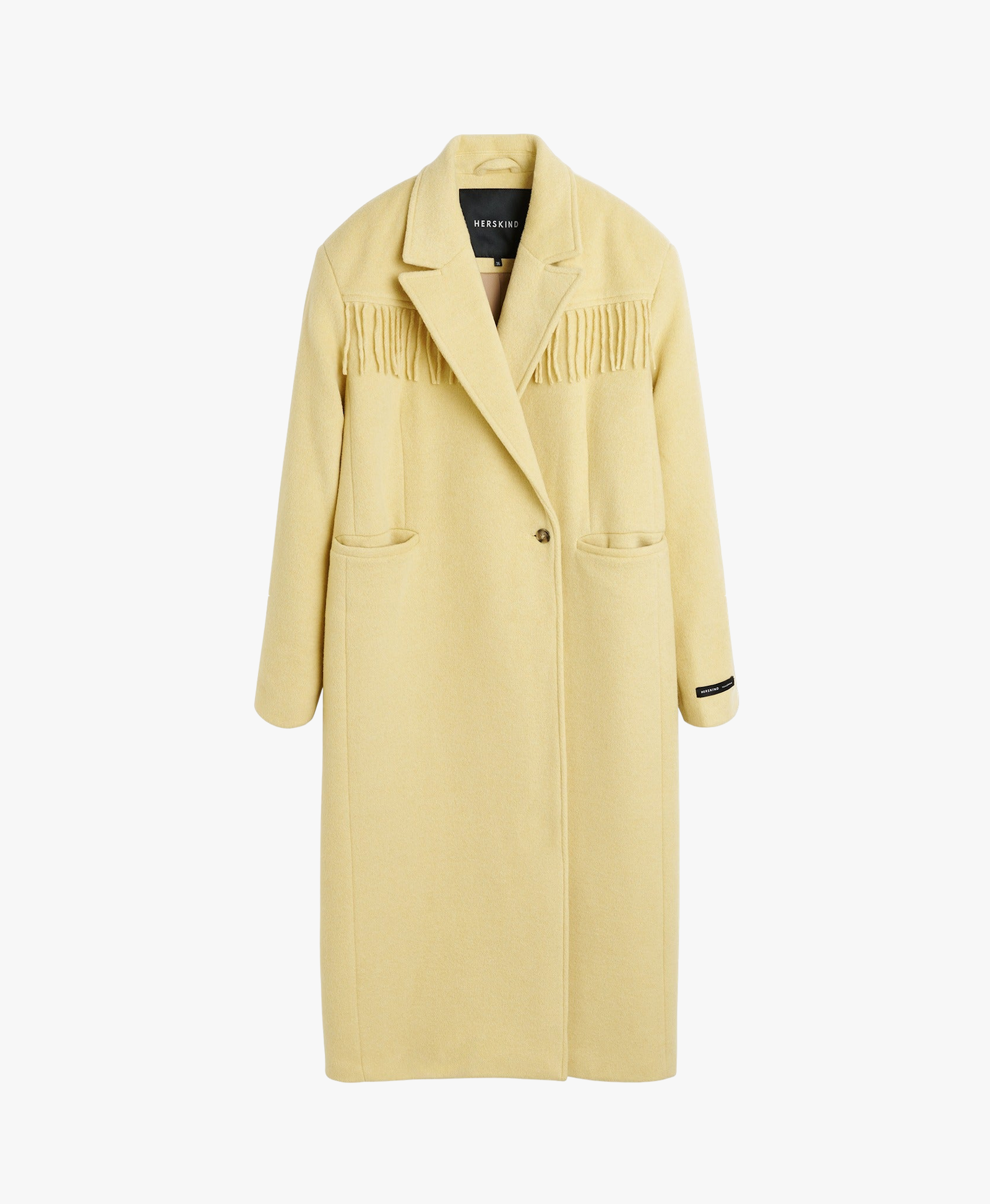 Winner Coat - Pale Yellow made by HERSKIND