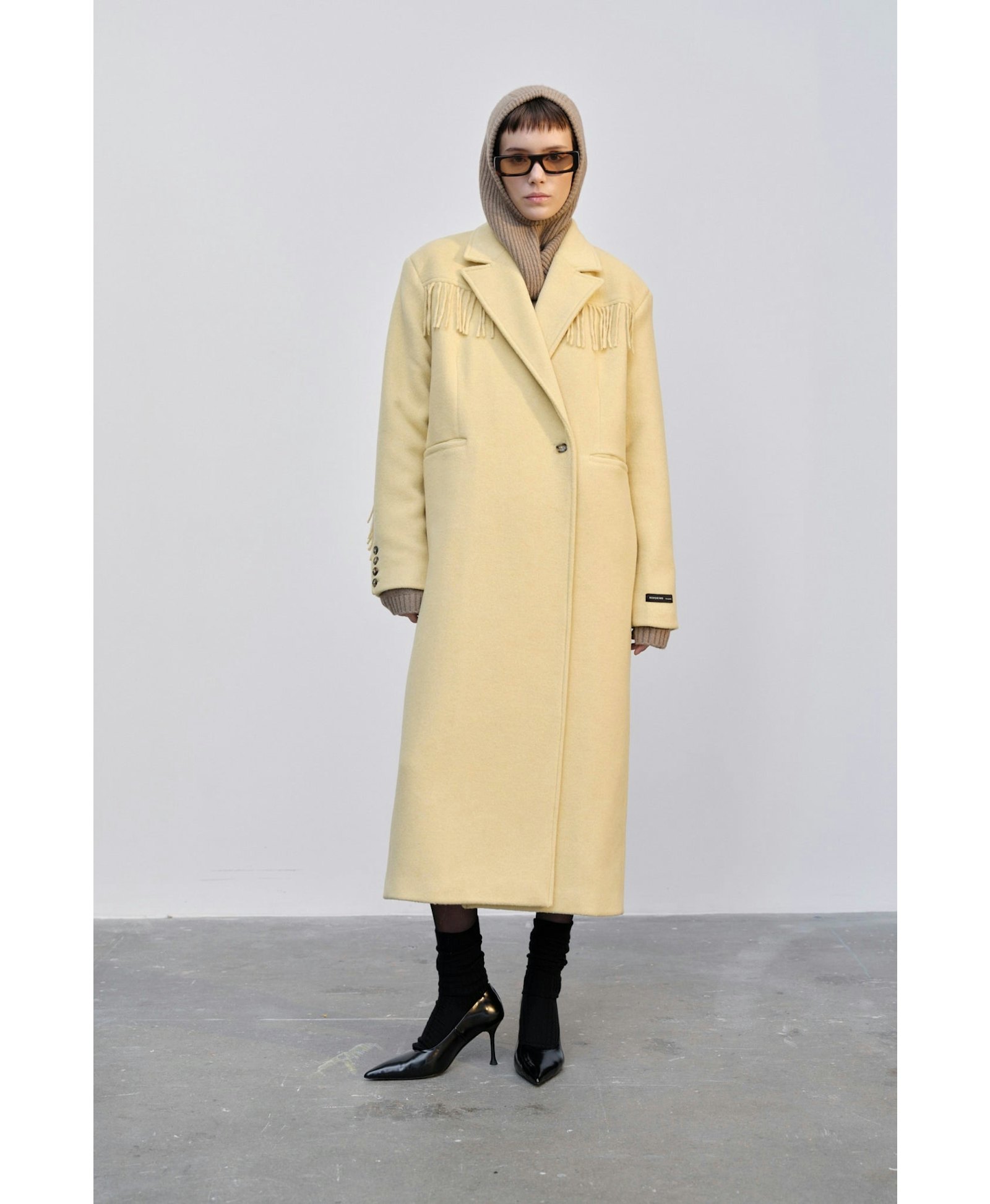 Winner Coat - Pale Yellow made by HERSKIND