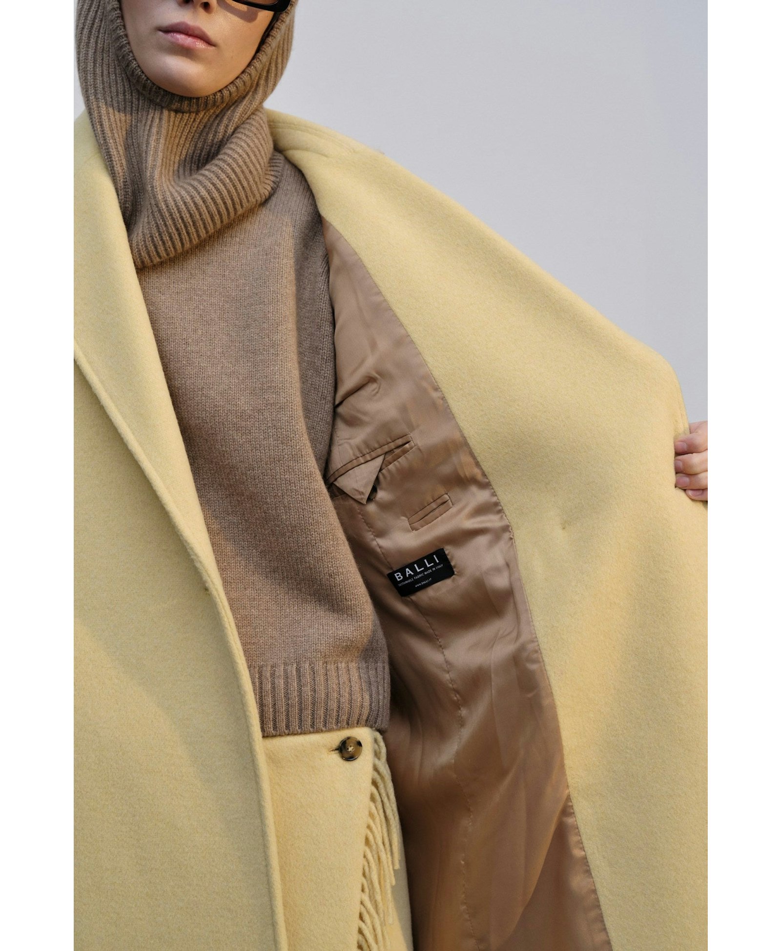 Winner Coat - Pale Yellow made by HERSKIND