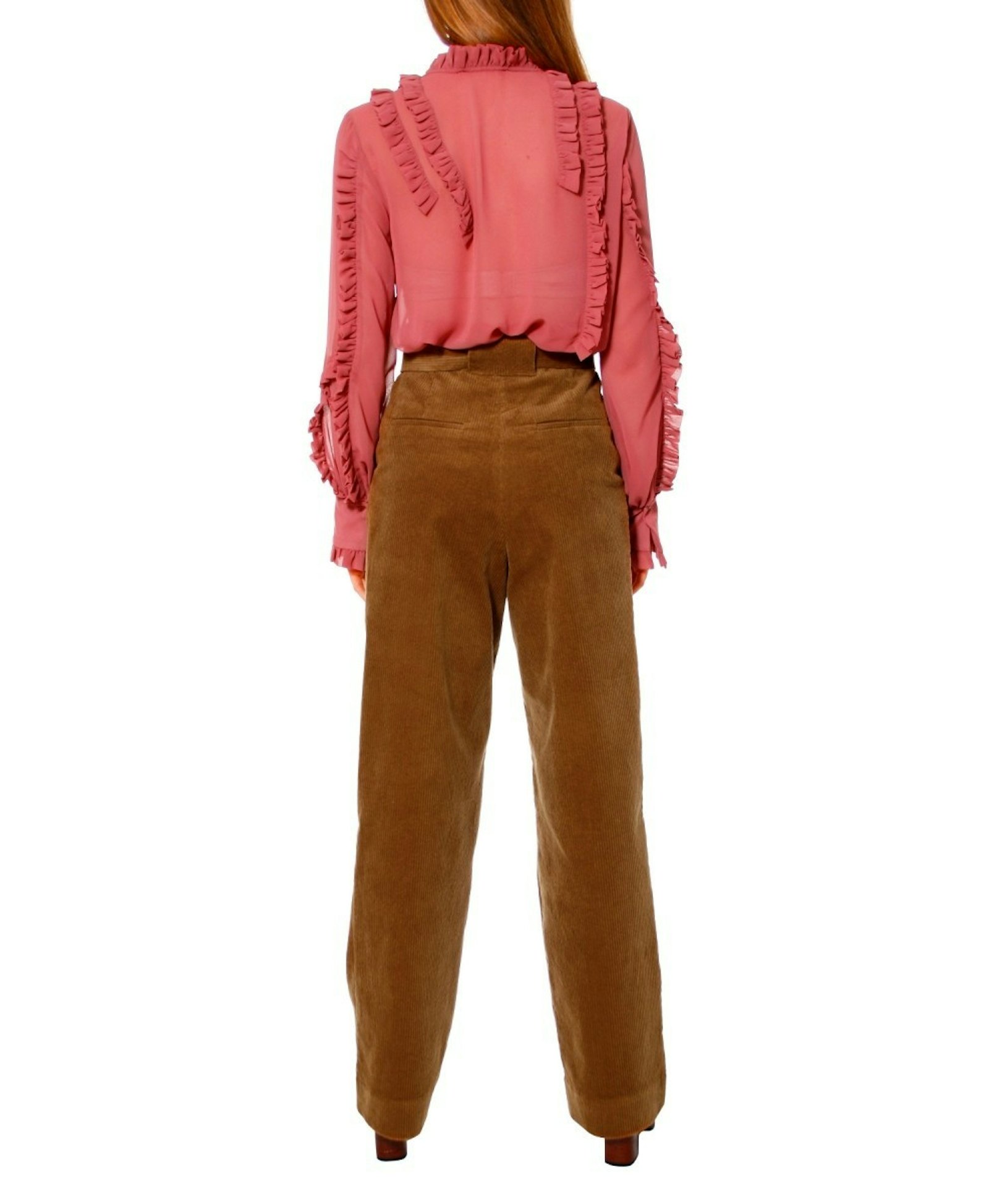 Pants Janice Toffee made by HALEWSKI