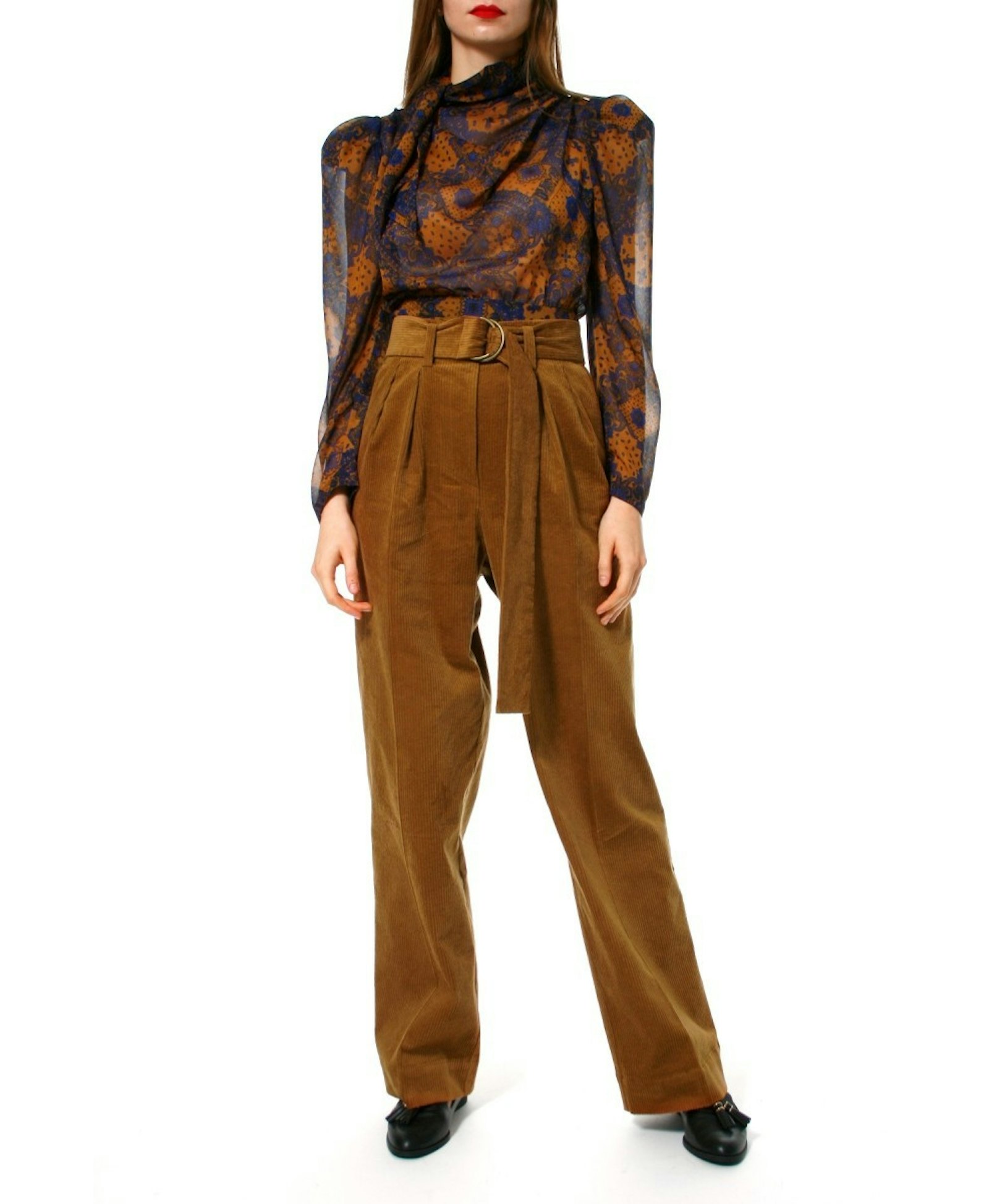 Pants Janice Toffee made by HALEWSKI