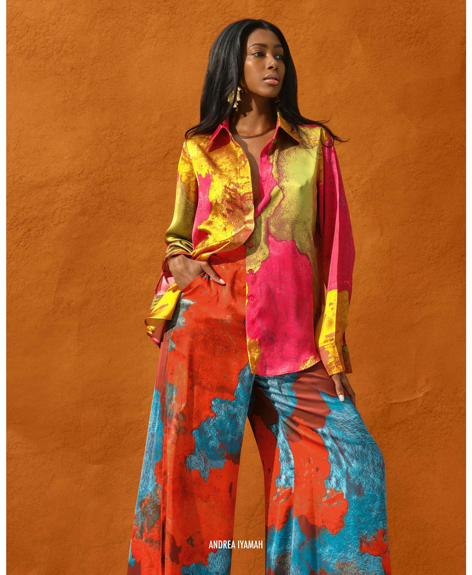 VANA SHIRT - EROS PRINT made by Andrea Iyamah