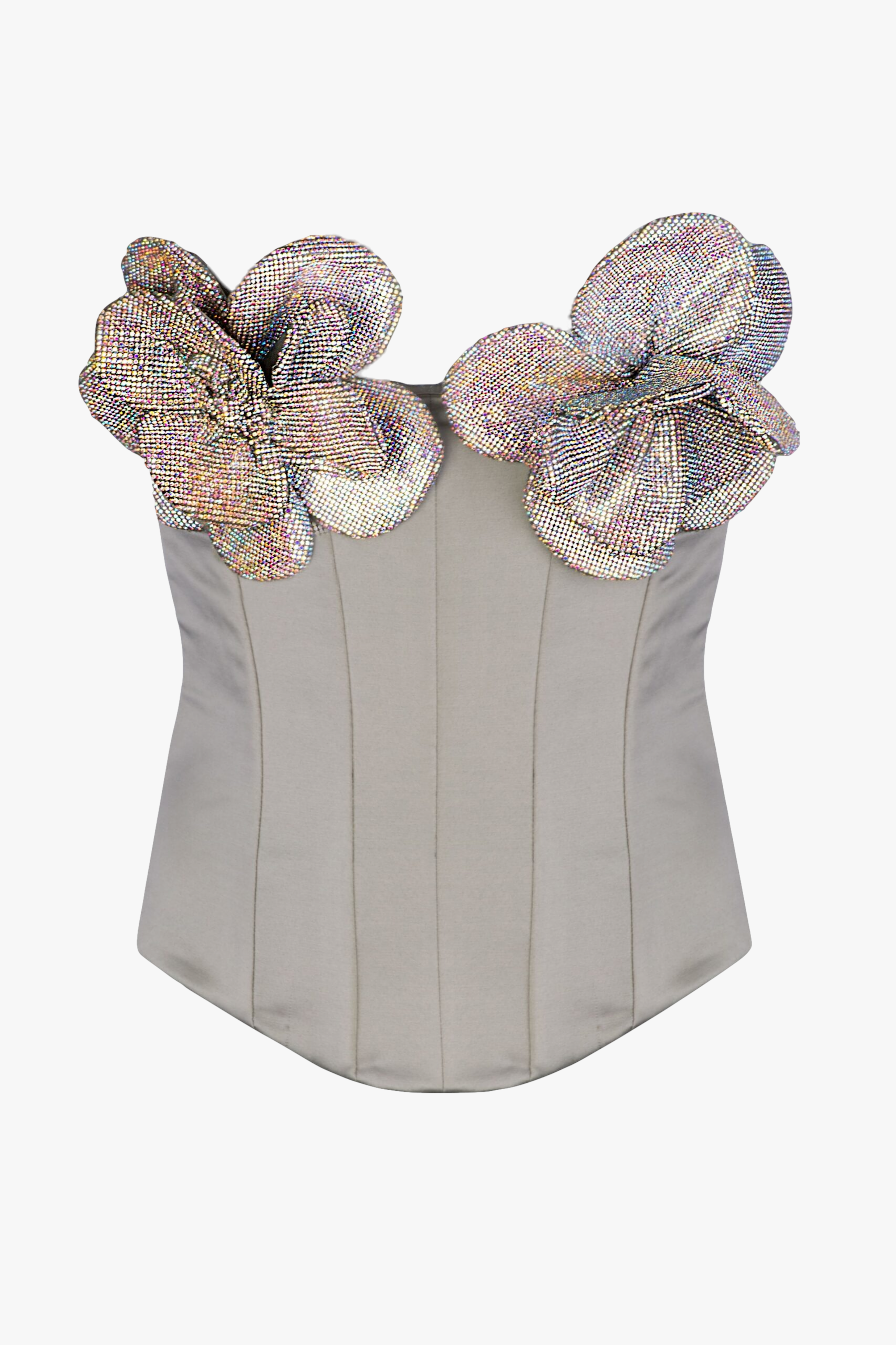 Shop Beige Corset with Flowers from Santa Brands at Seezona