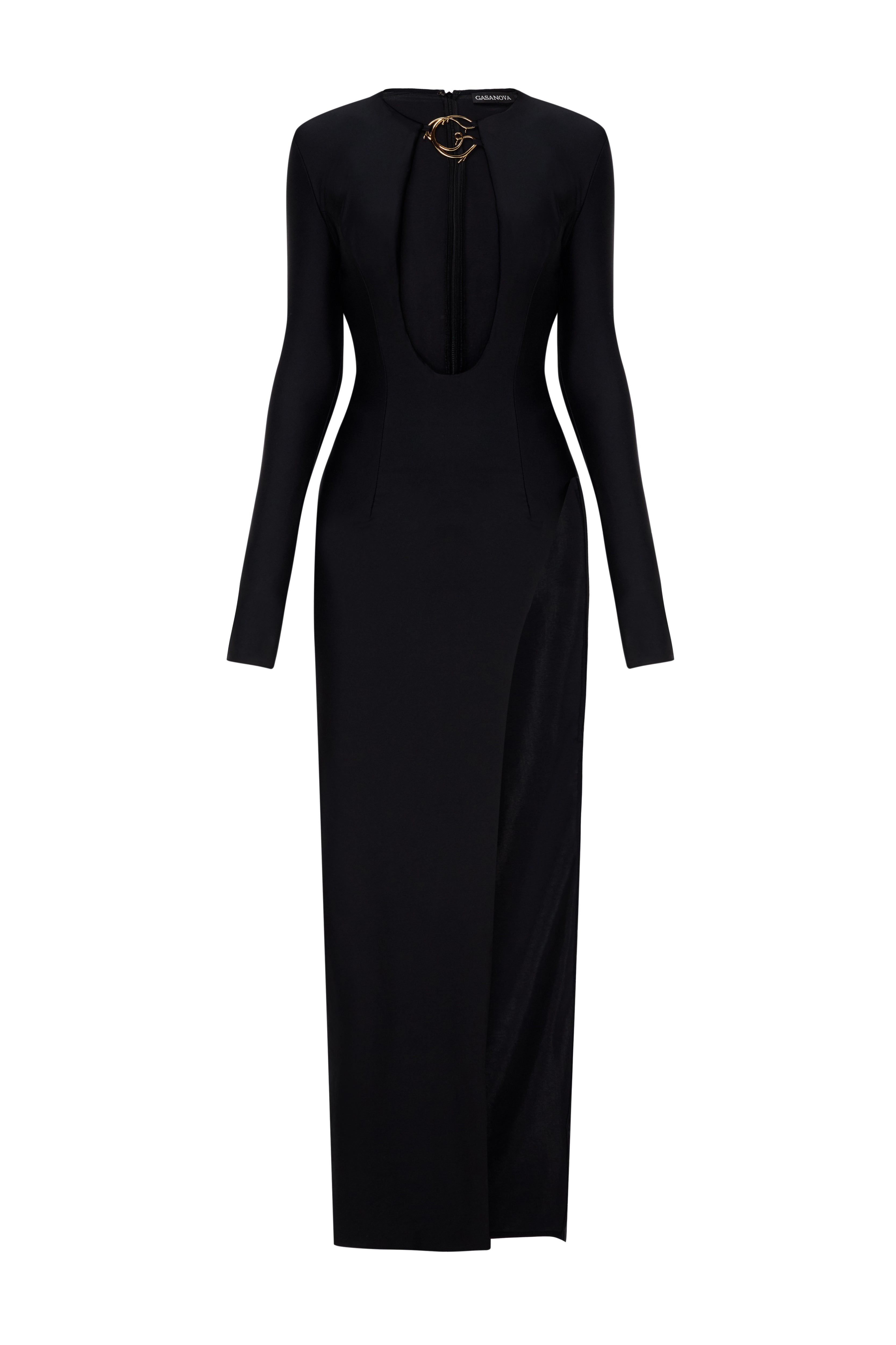 Shop Gasanova Dress In Black