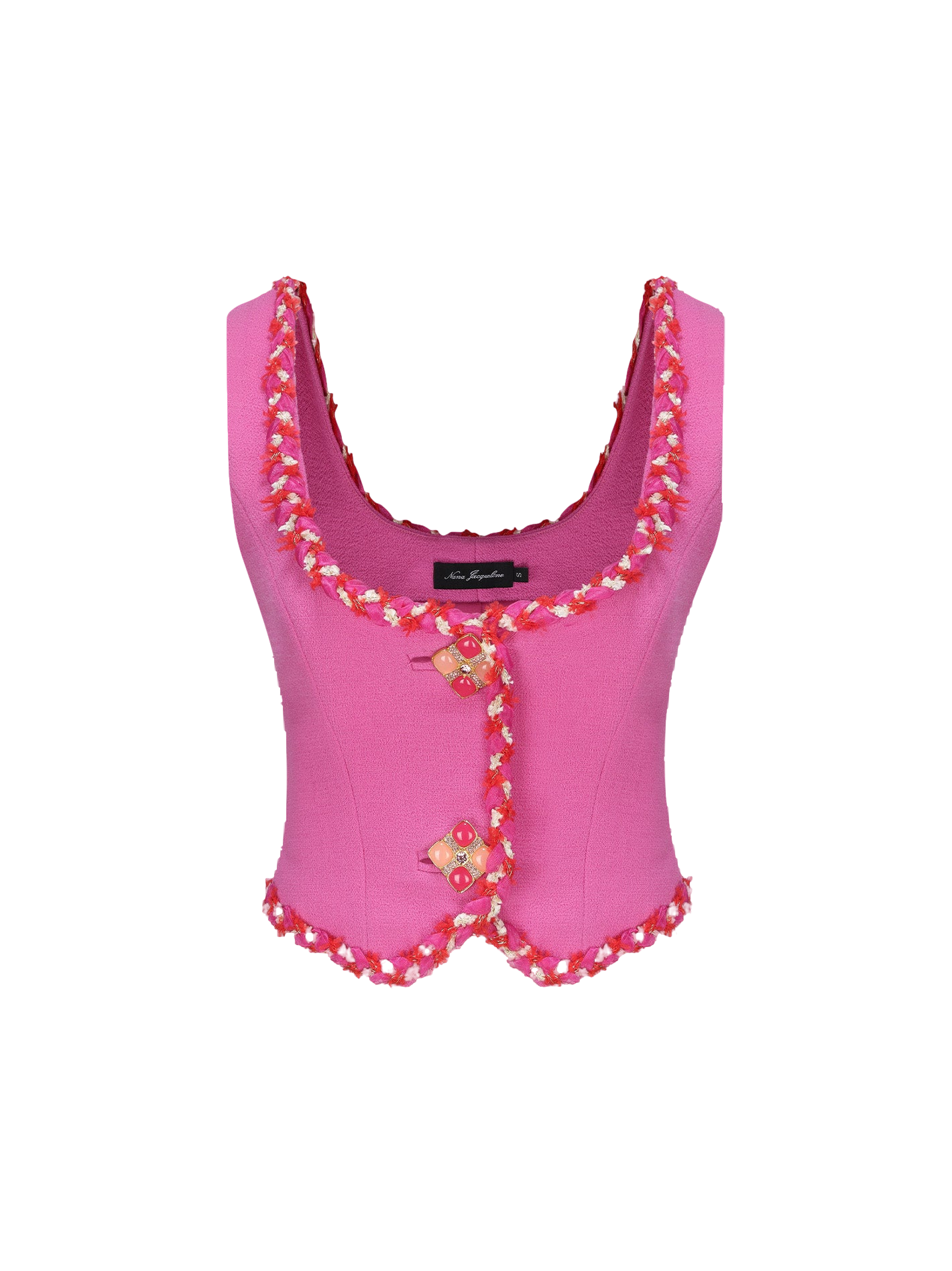 Nana Jacqueline Lisette Vest Top (pink)