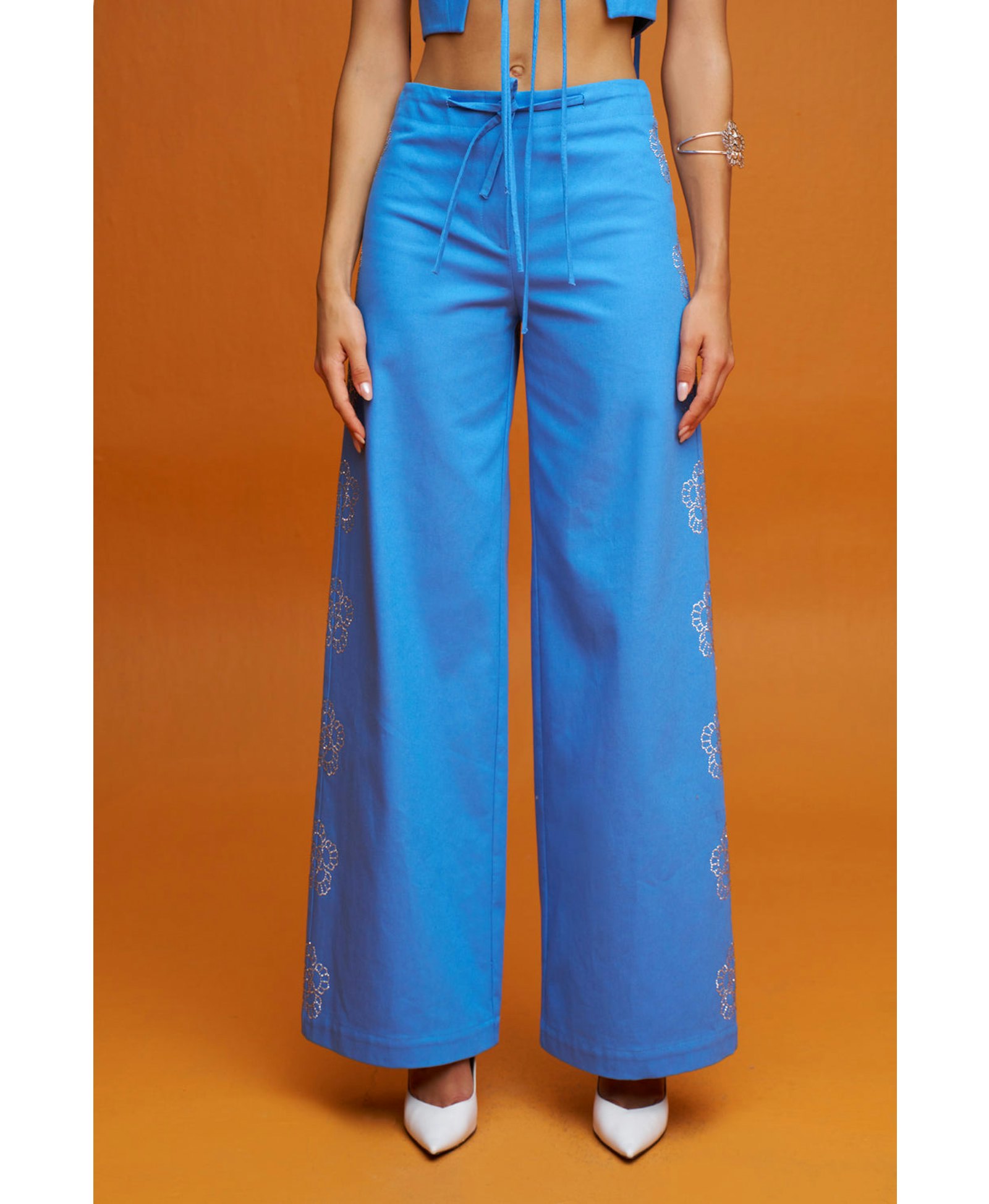 Chrysanthemum Pant made by Declara