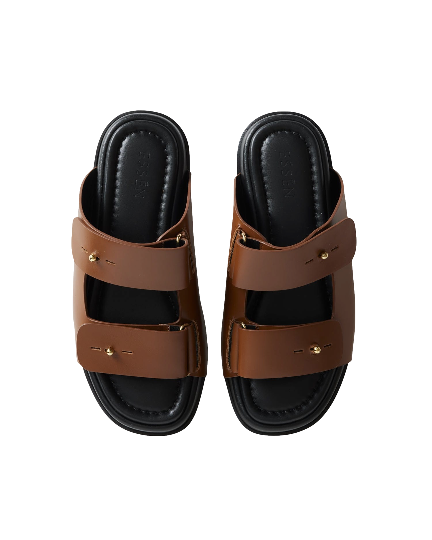 Shop Essen The Chunky Slide In Brown