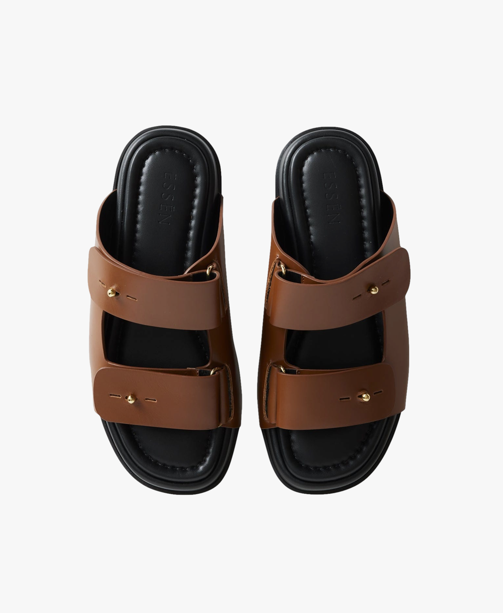 The Chunky Slide - Cognac in Brown made by ESSEN