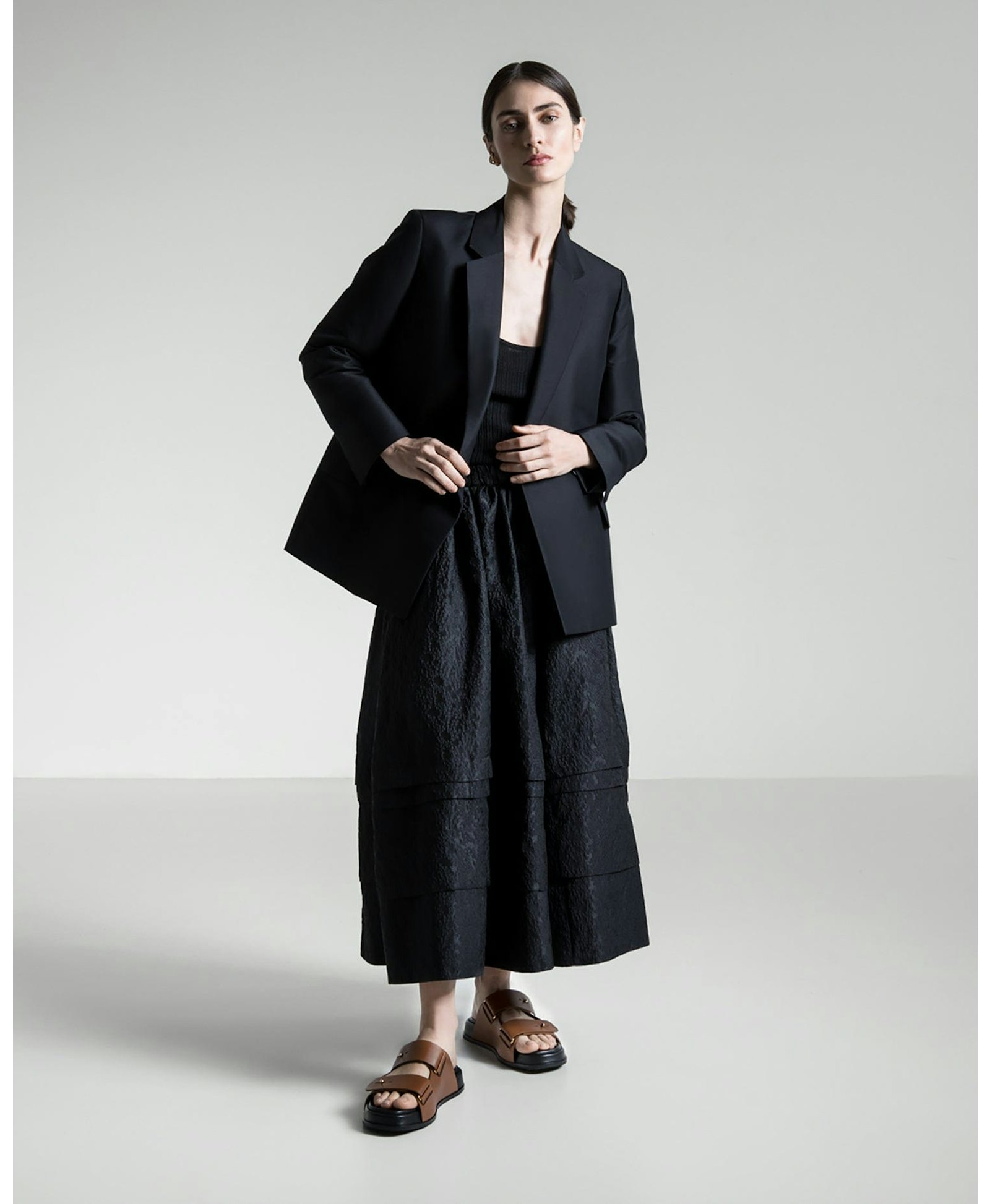 The Chunky Slide - Cognac in Brown made by ESSEN