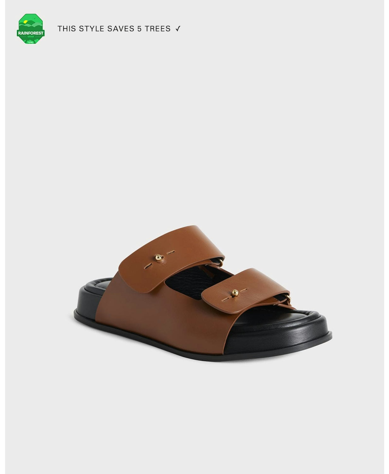 The Chunky Slide - Cognac in Brown made by ESSEN