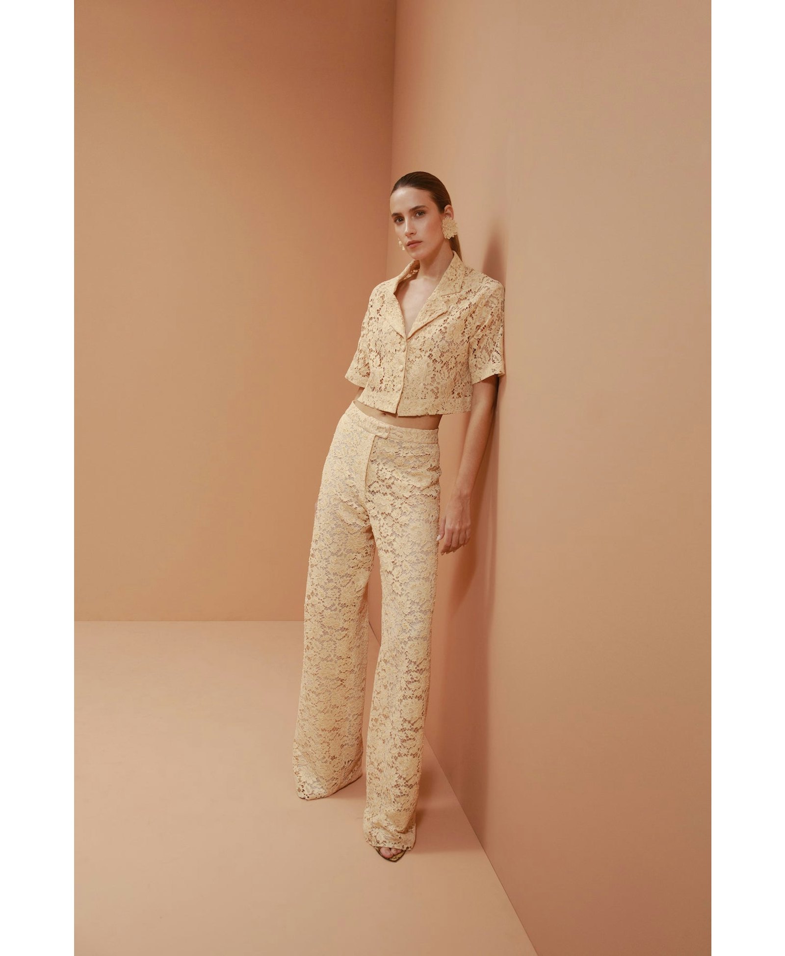 Valen Lace Pants made by Francesca Miranda