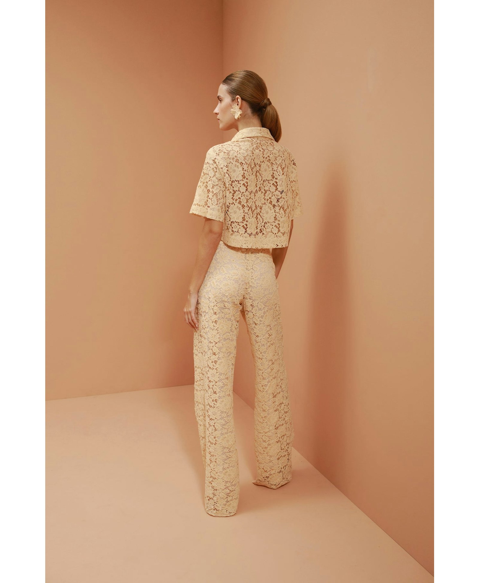 Valen Lace Pants made by Francesca Miranda
