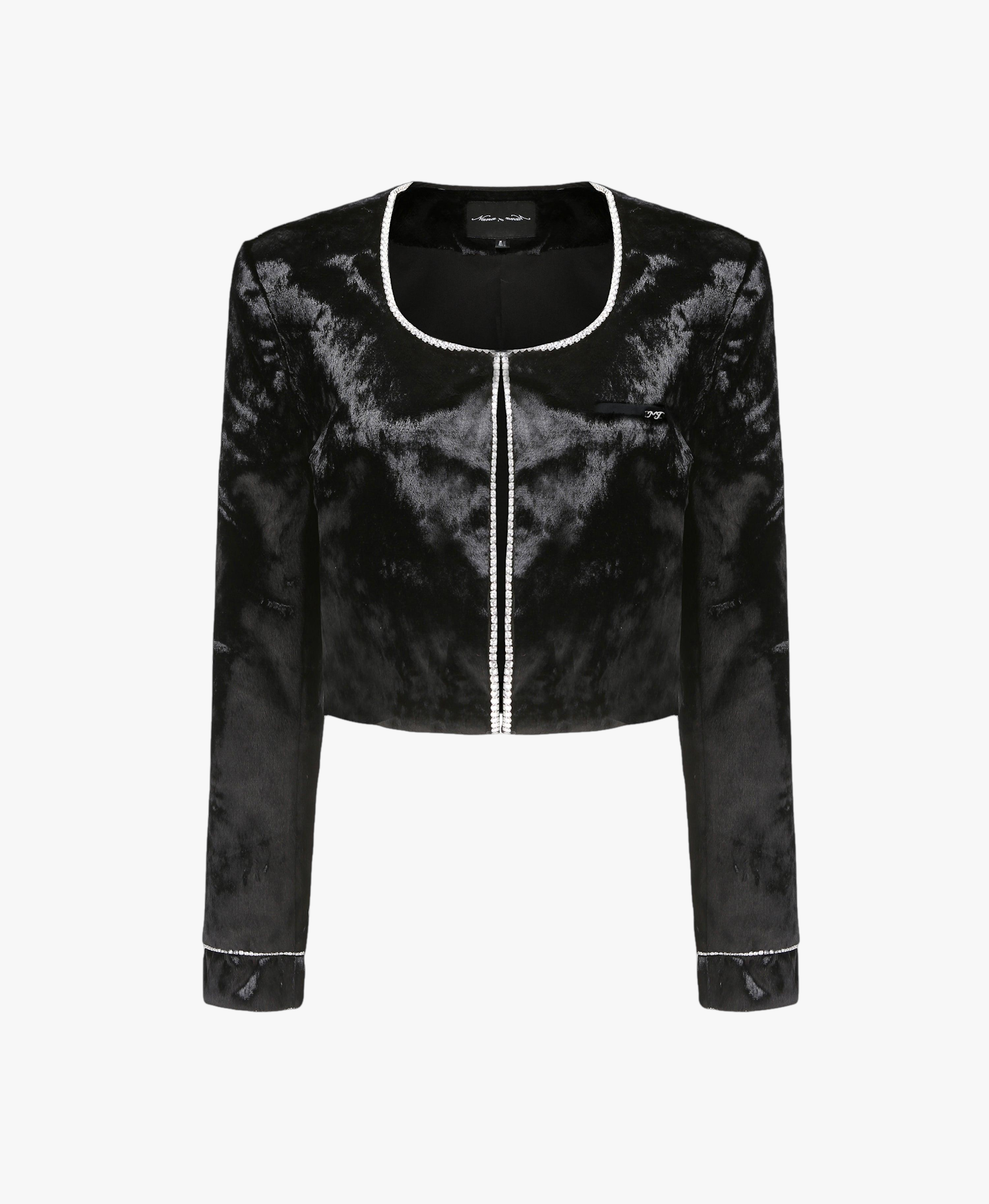 Gia Black Velvet Jacket made by Nana Jacqueline