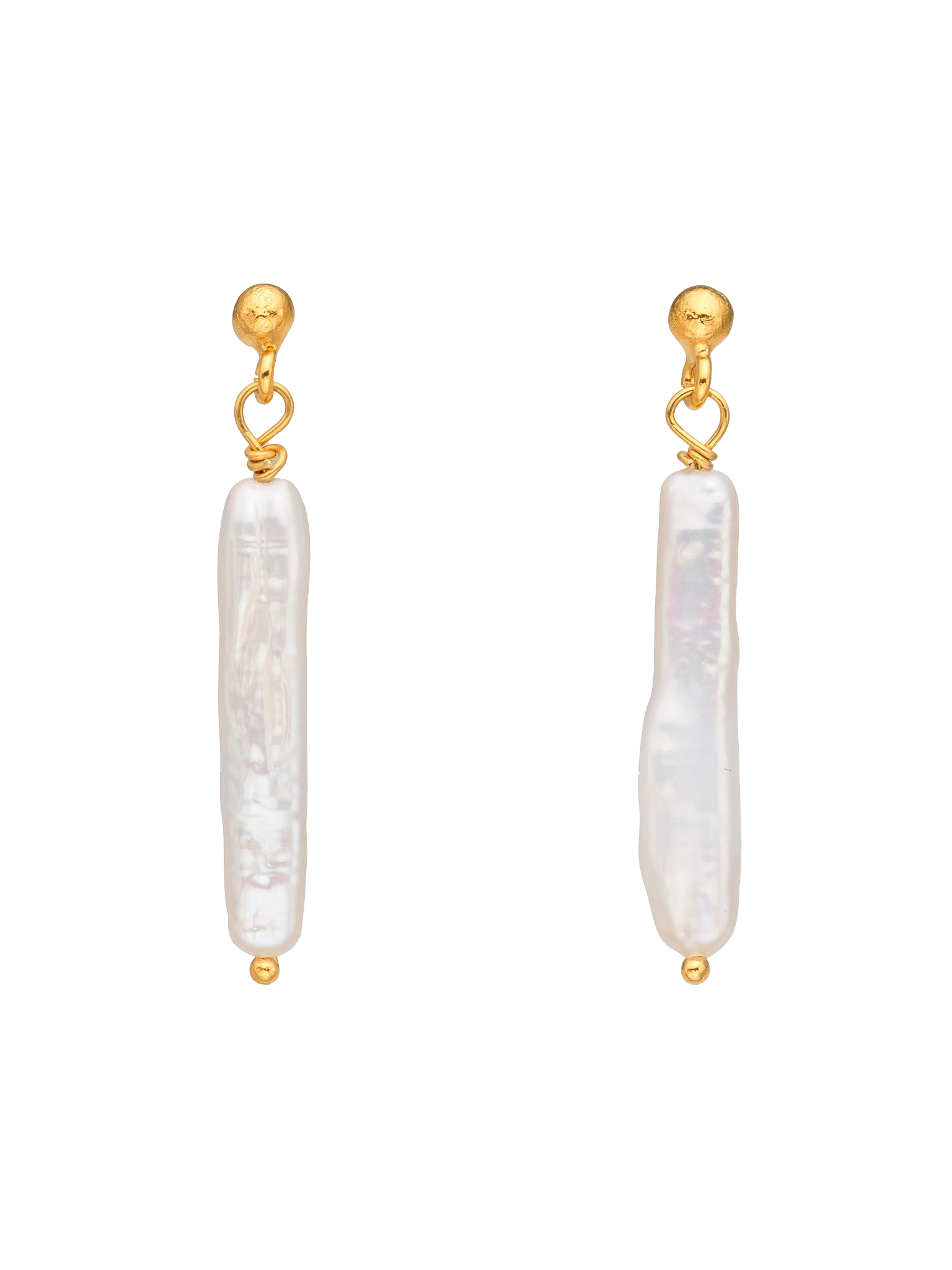 EVA REMENYI ARIEL FRESHWATER PEARL EARRINGS 