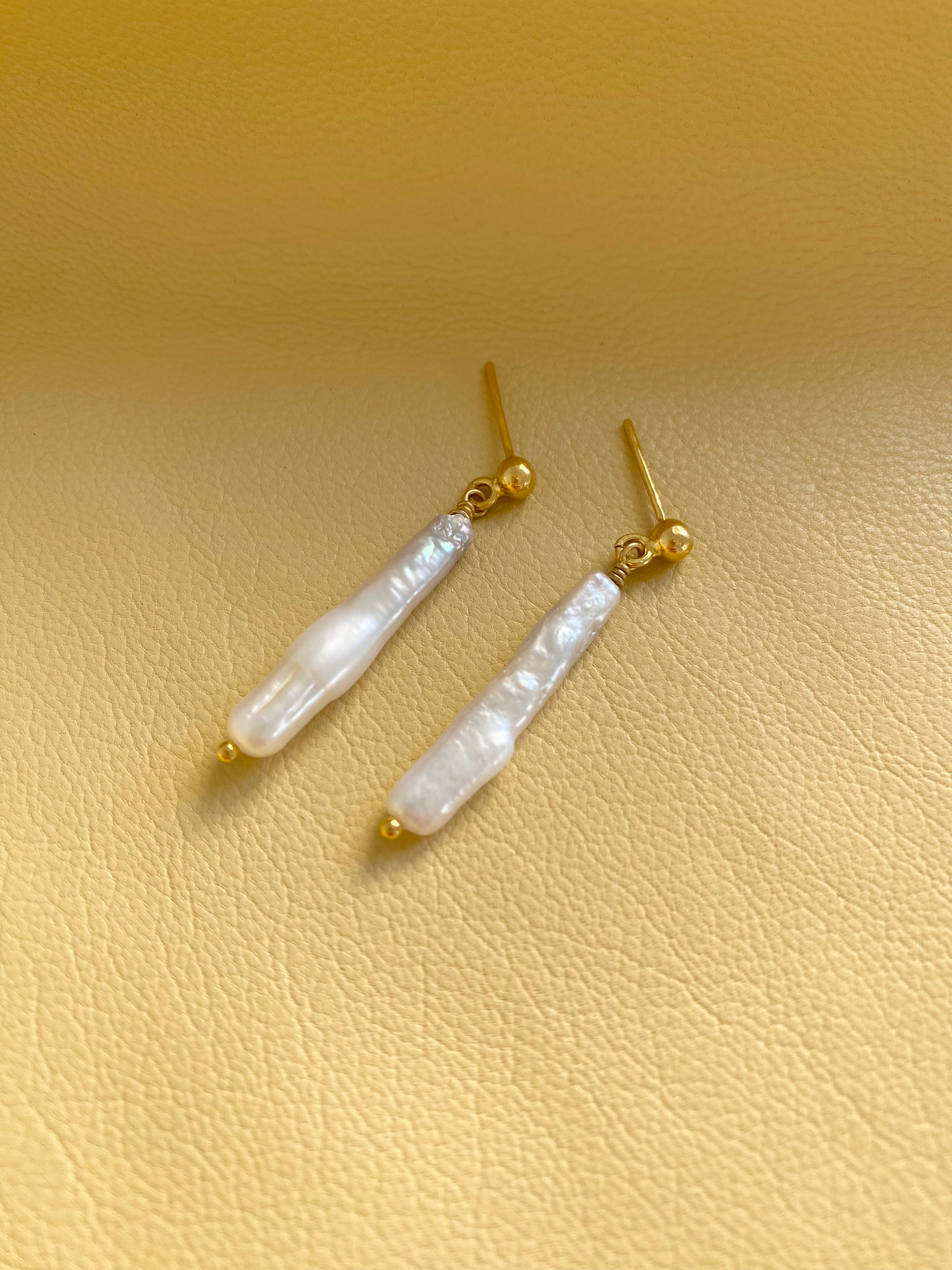 Shop Eva Remenyi Ariel Freshwater Pearl Earrings