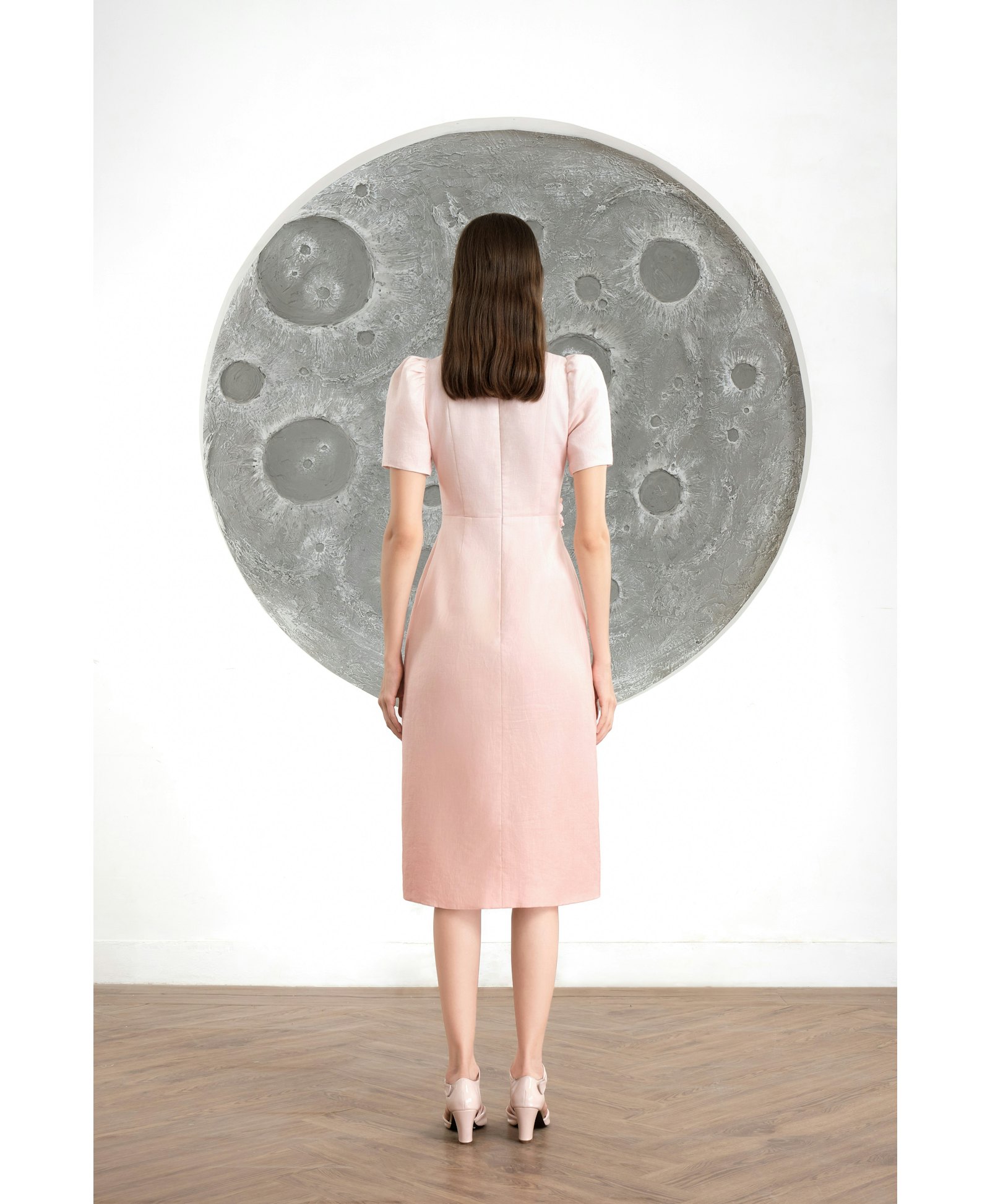 Divine Midi Dress made by JUSTIN TONG