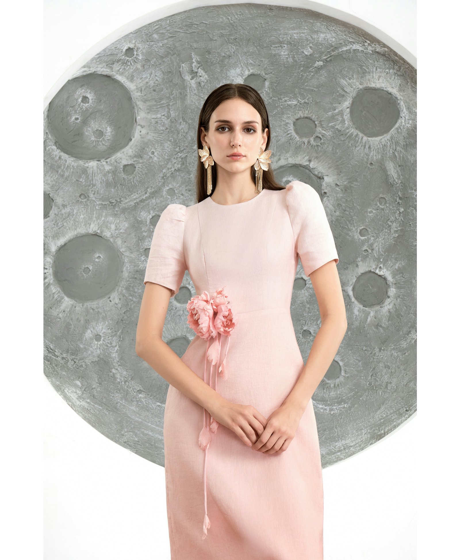 Divine Midi Dress made by JUSTIN TONG