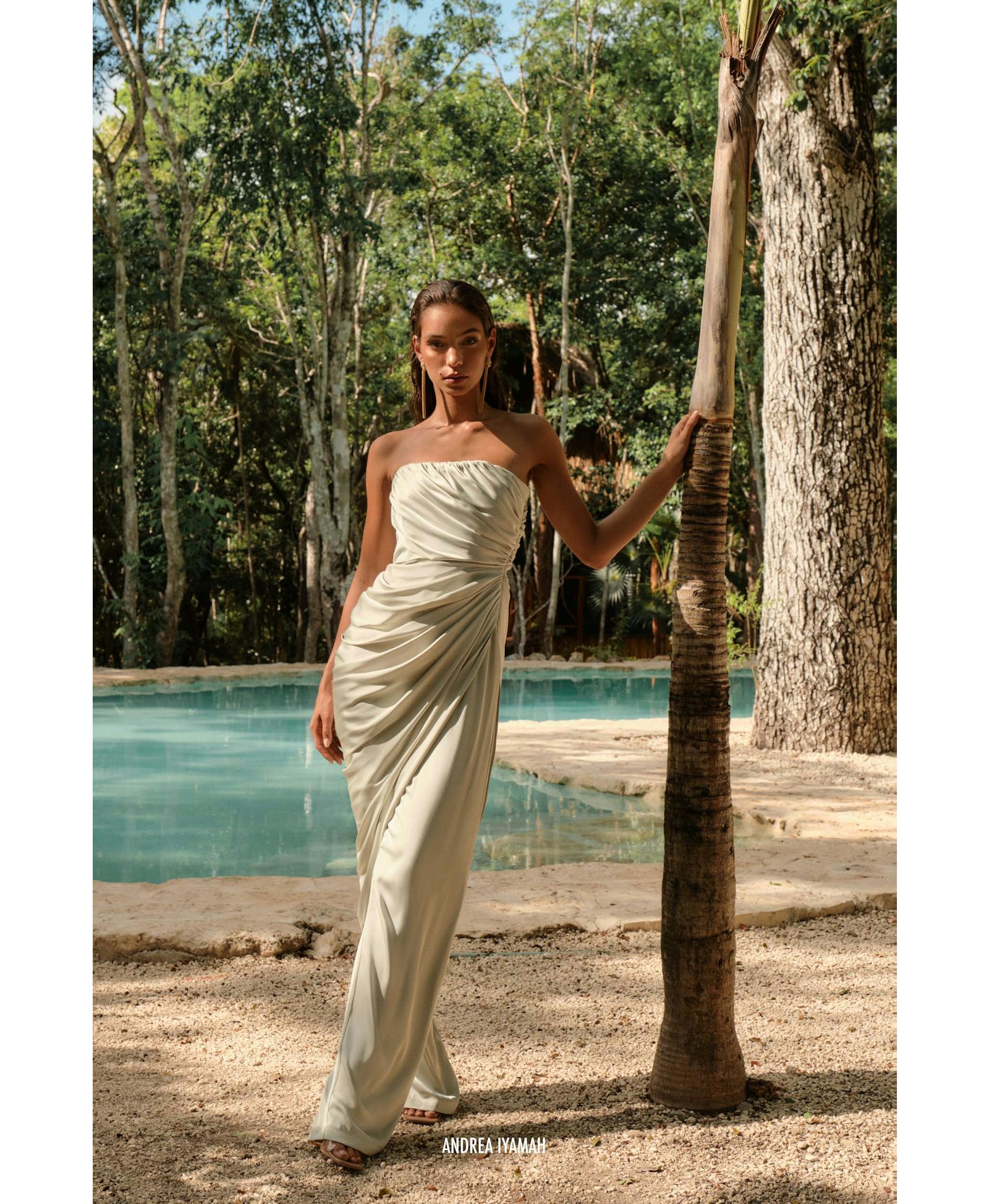 ENVO JUMPSUIT - ARCTIC BLUE made by Andrea Iyamah