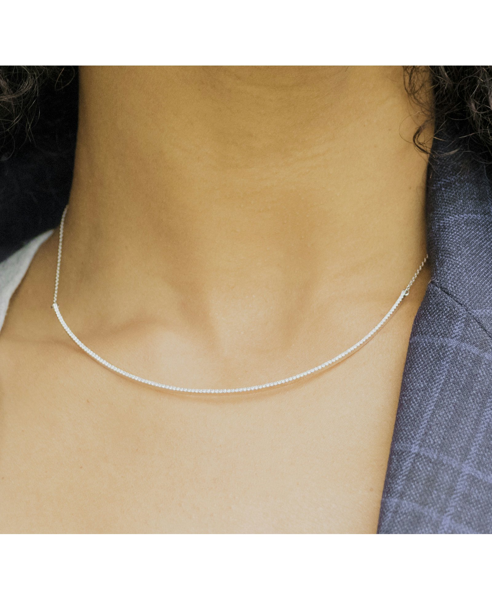 COLLAR SHEWEL CURVE made by Gold & Roses