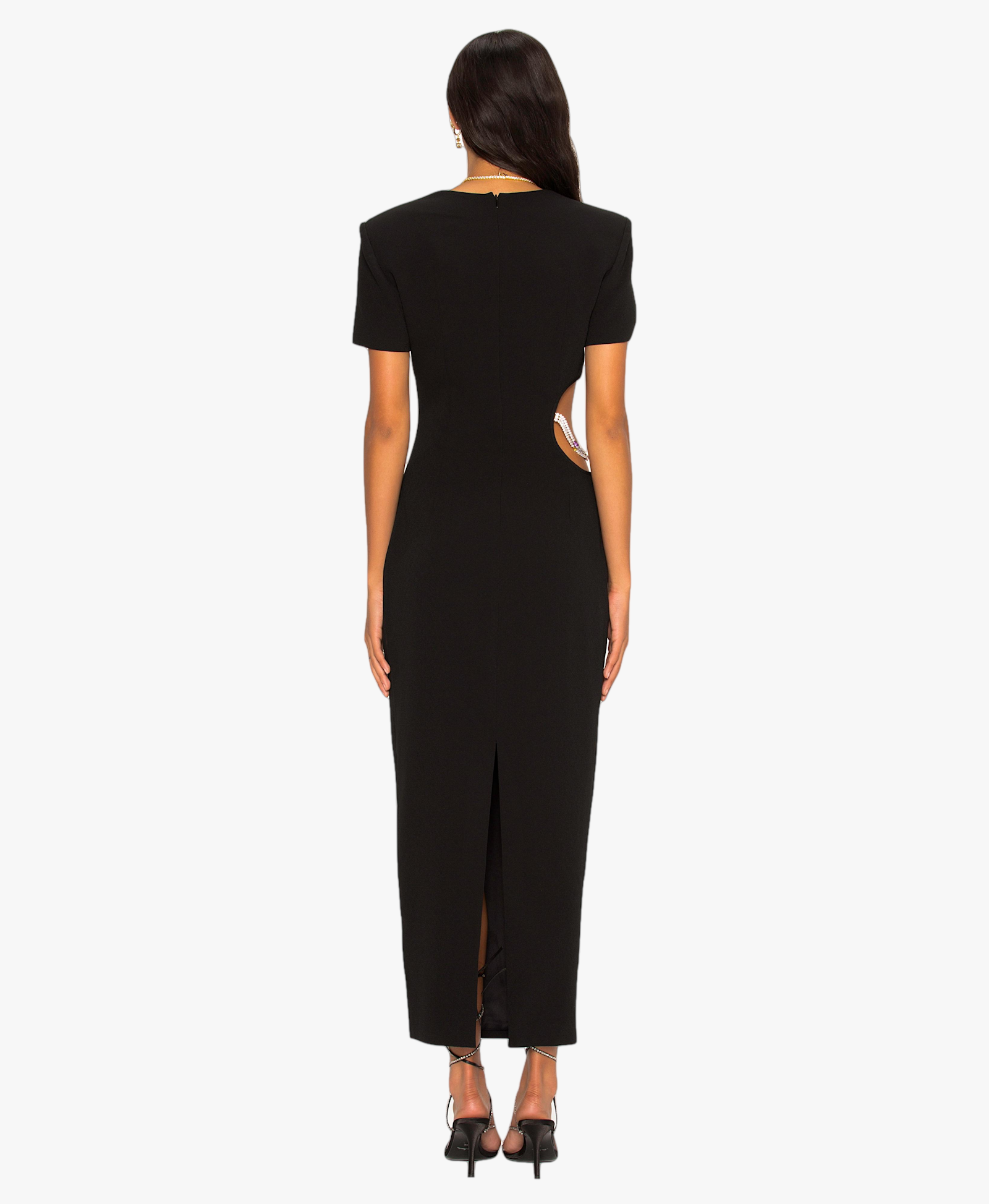Zoe Dress (Black) made by Nana Jacqueline