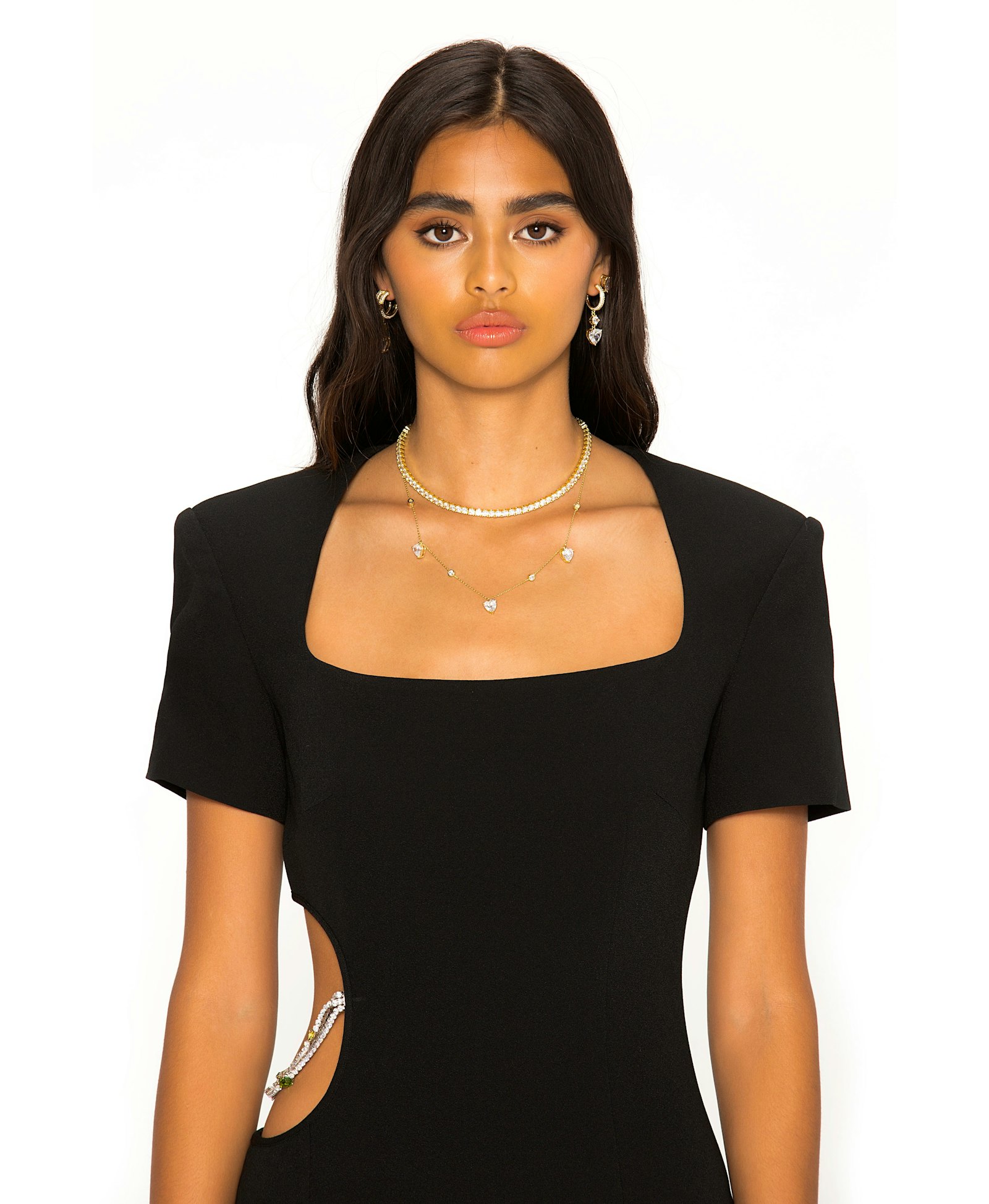 Zoe Dress (Black) made by Nana Jacqueline