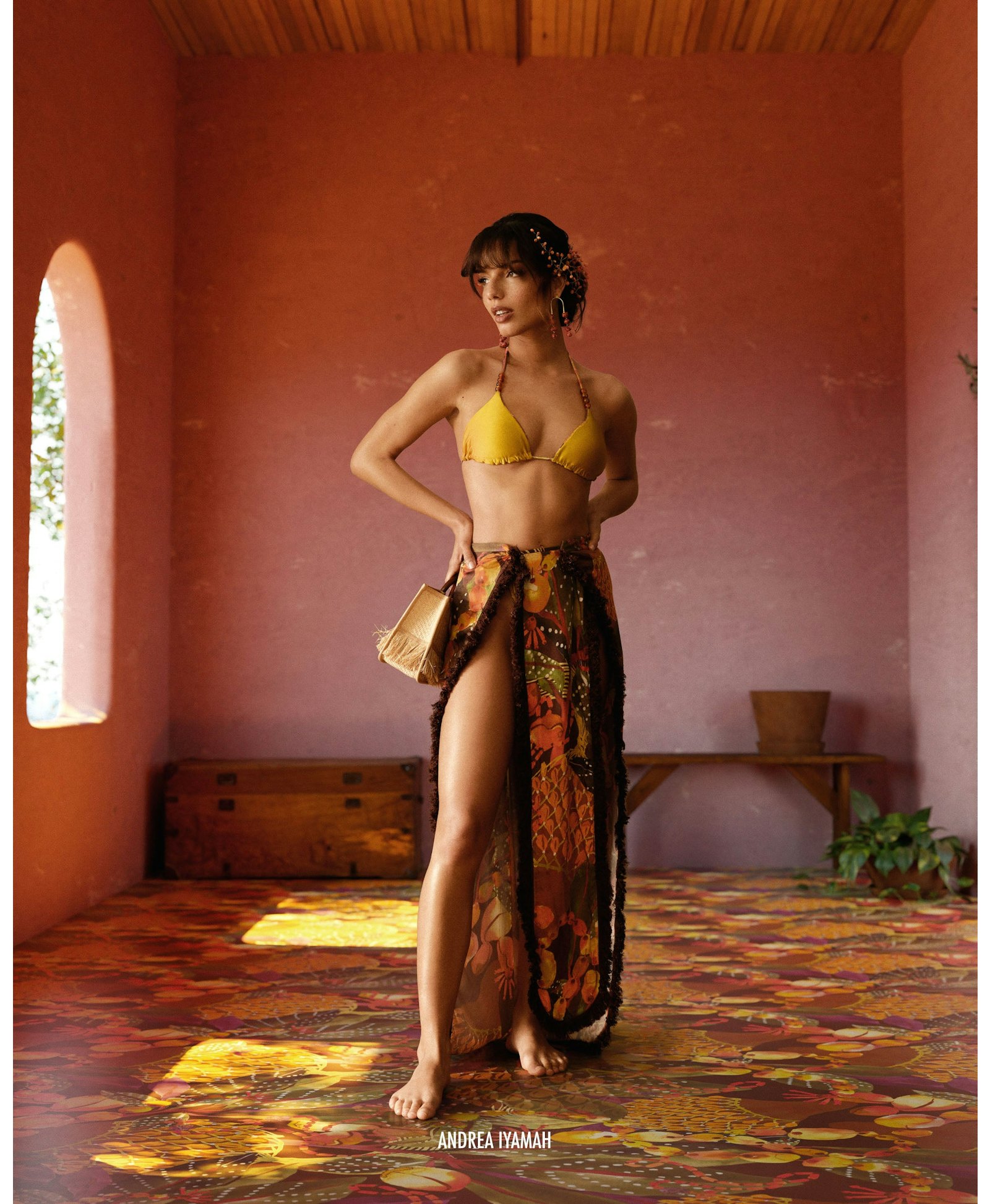 OMMA SARONG SKIRT made by Andrea Iyamah