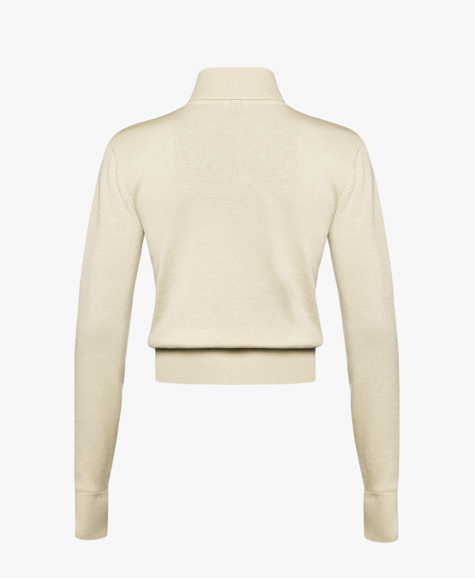 WOOL BRA TURTLENECK SWEATER made by KEBURIA