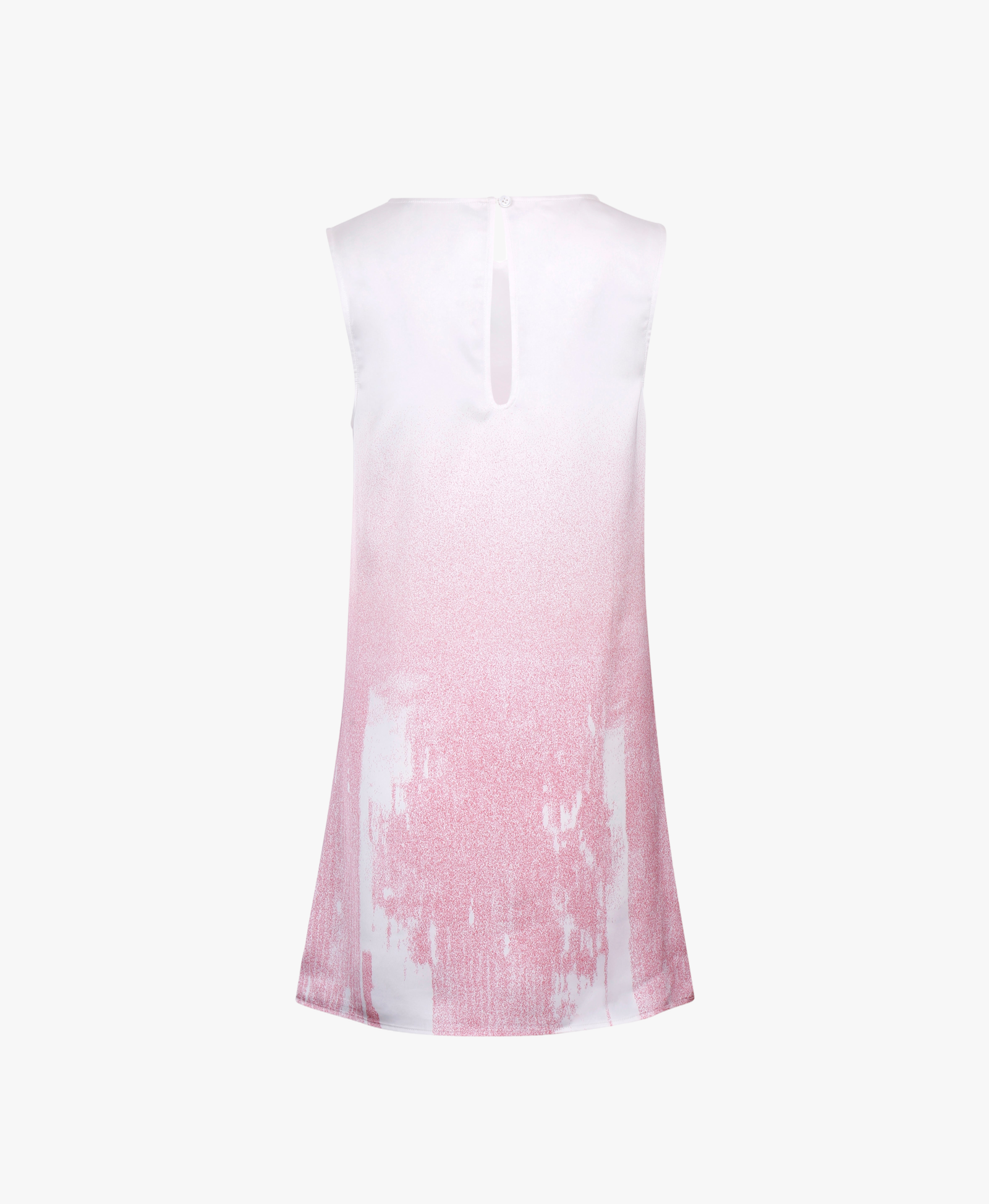 PINK WATERSCAPE DRAPED MINI DRES made by YIBRI