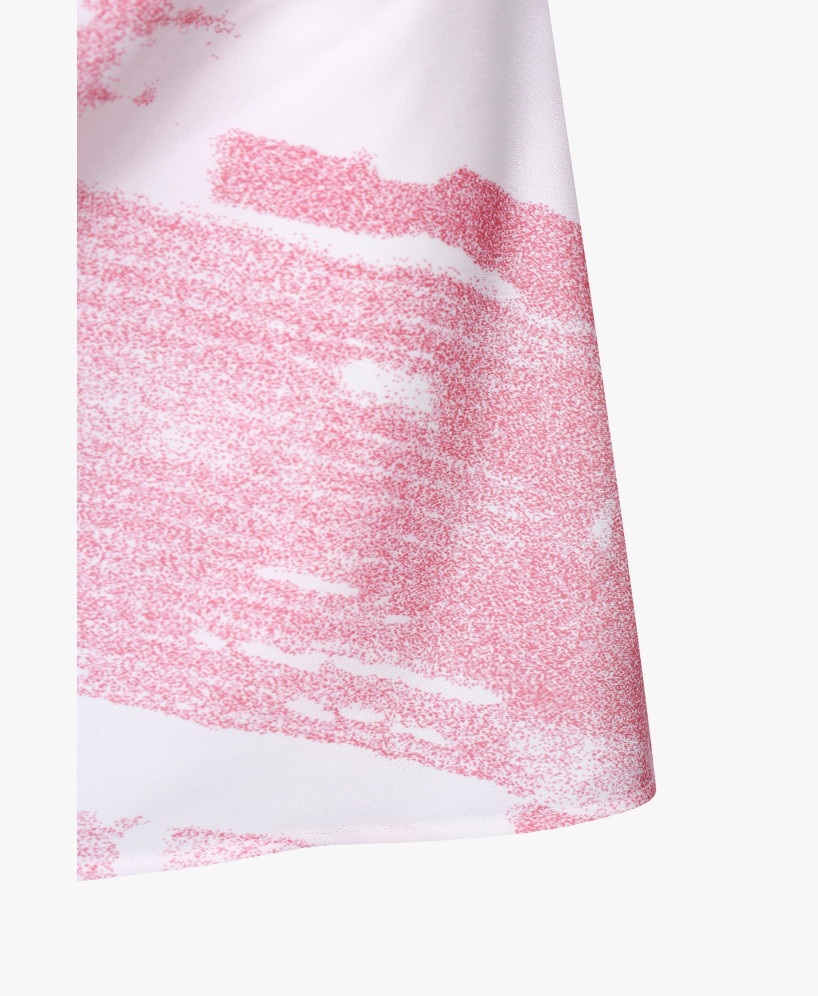 PINK WATERSCAPE DRAPED MINI DRES made by YIBRI