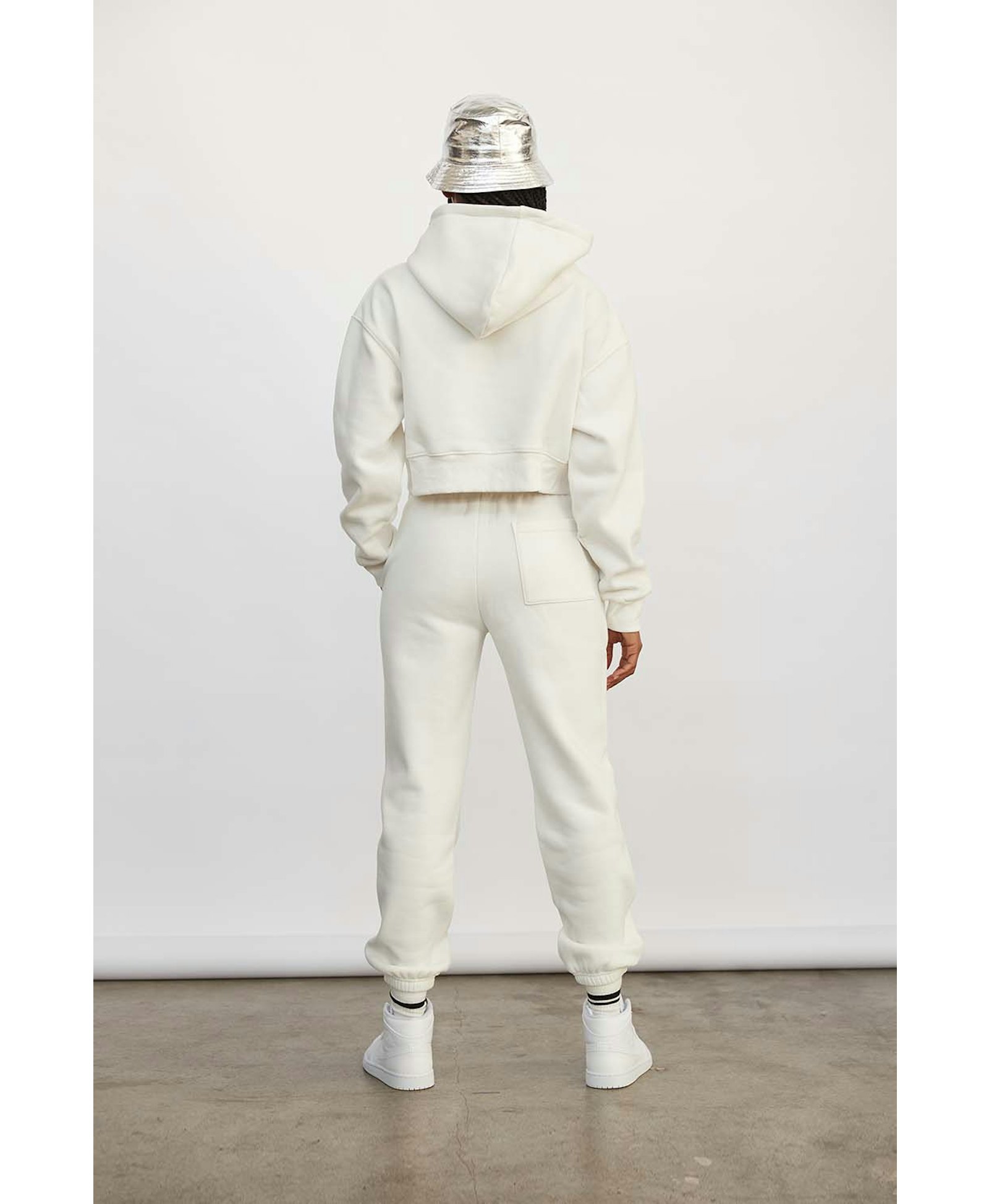 Balance Jumper in White made by Atoir