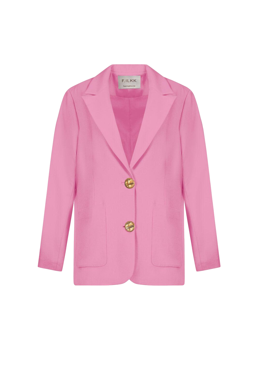 F.ilkk Pink Oversize Blazer