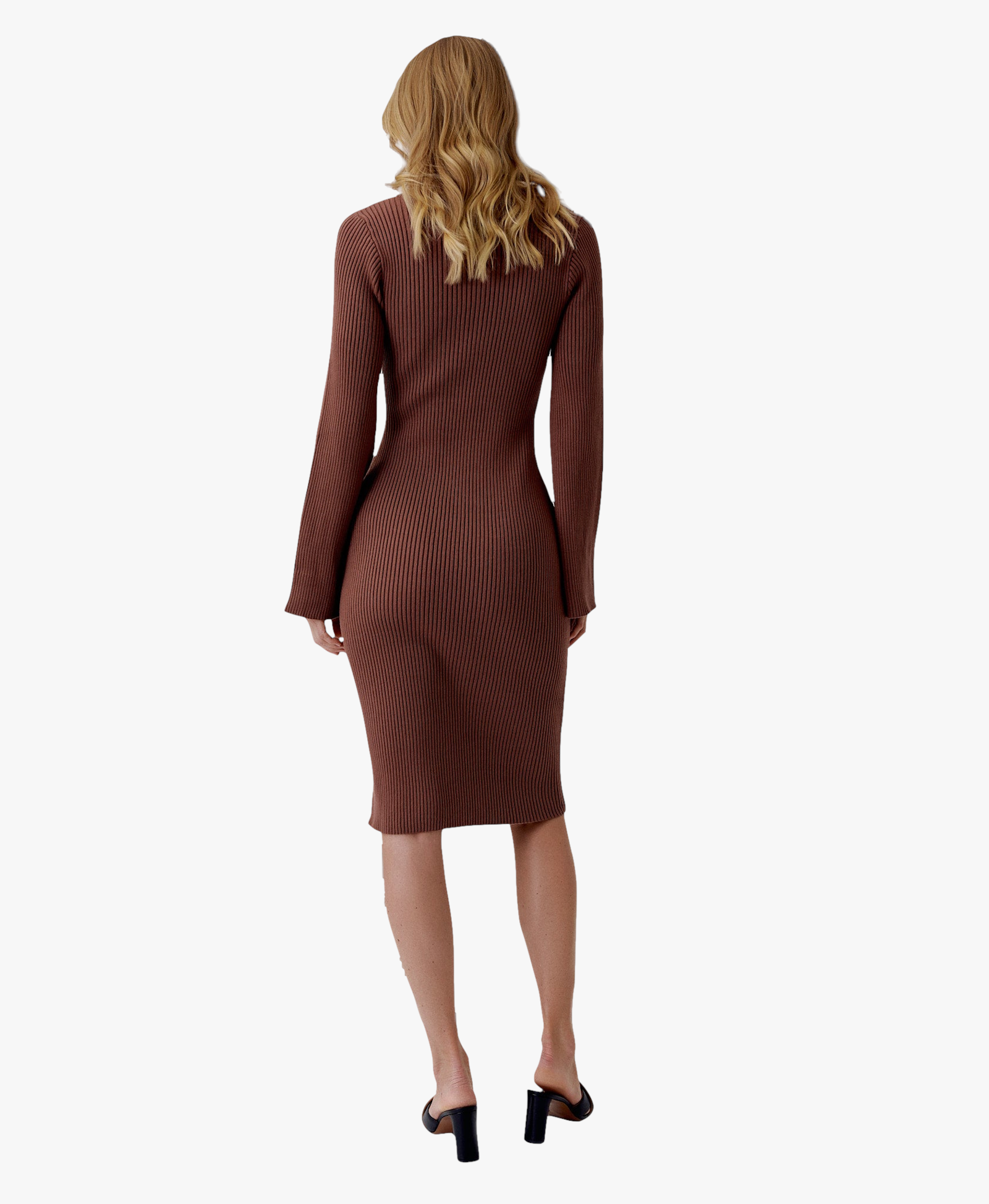 Felicity Dress in Brown made by AÉRYNE