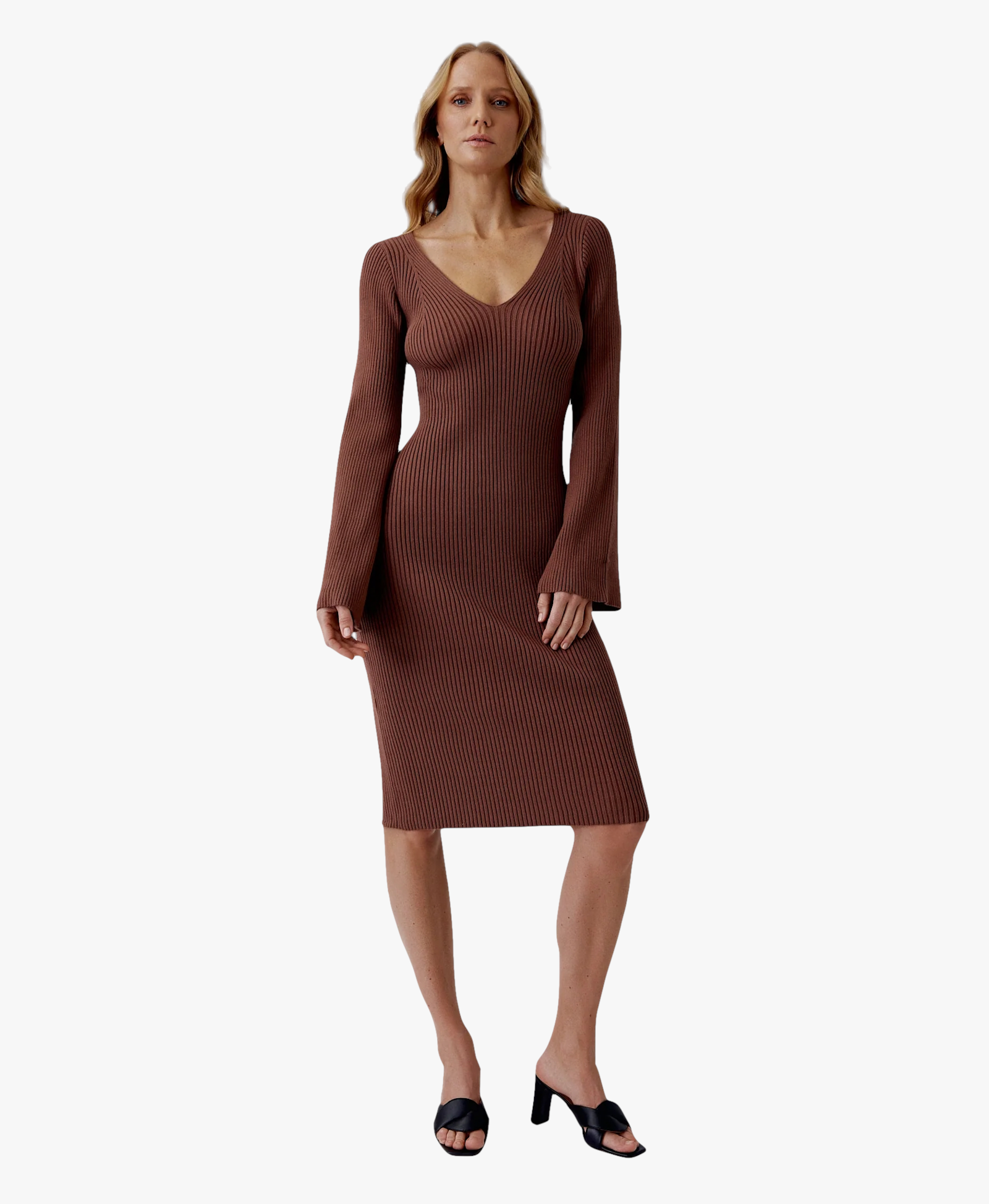 Felicity Dress in Brown made by AÉRYNE