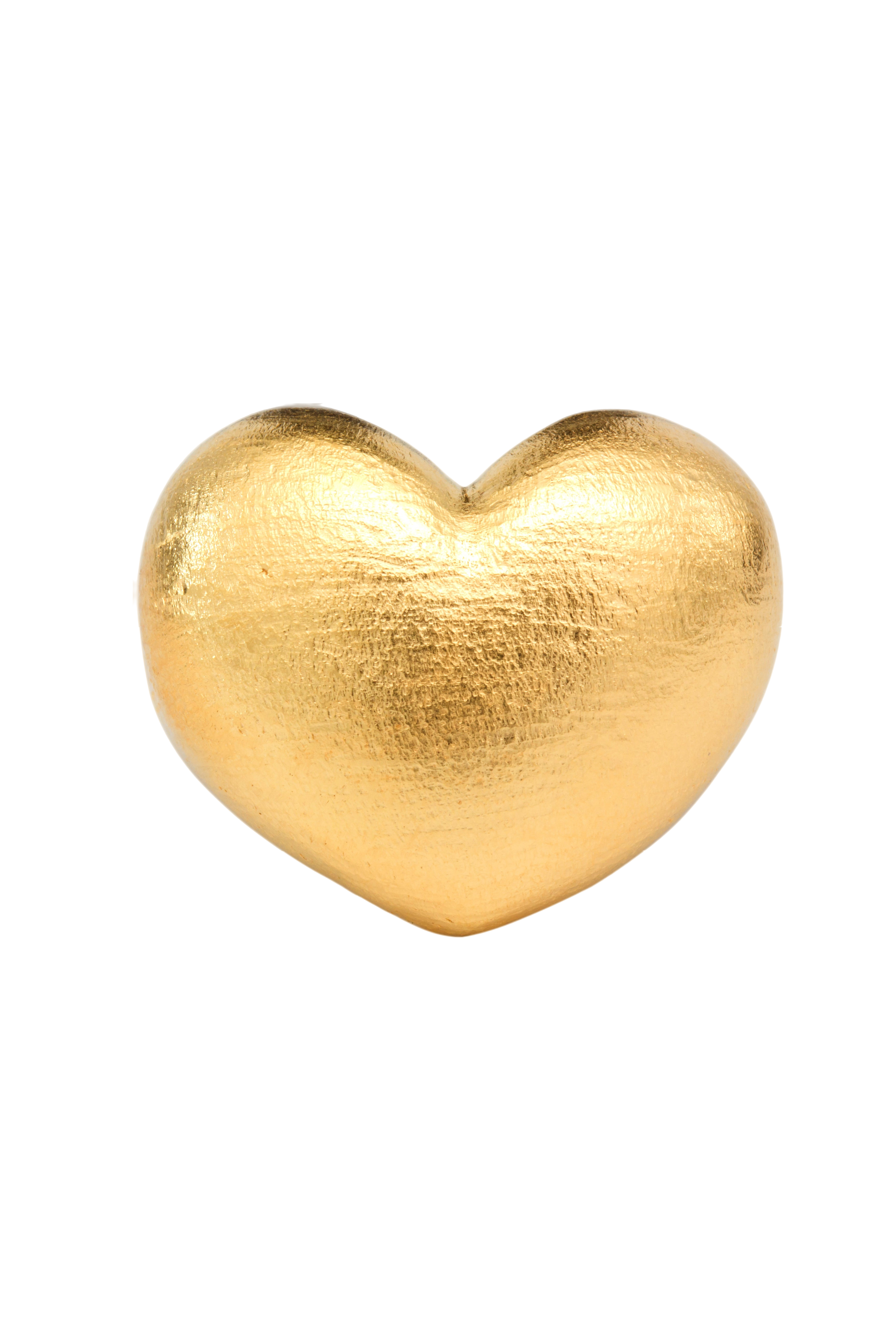 Shop Sunday Stephens Frosted Heart Gold Ring