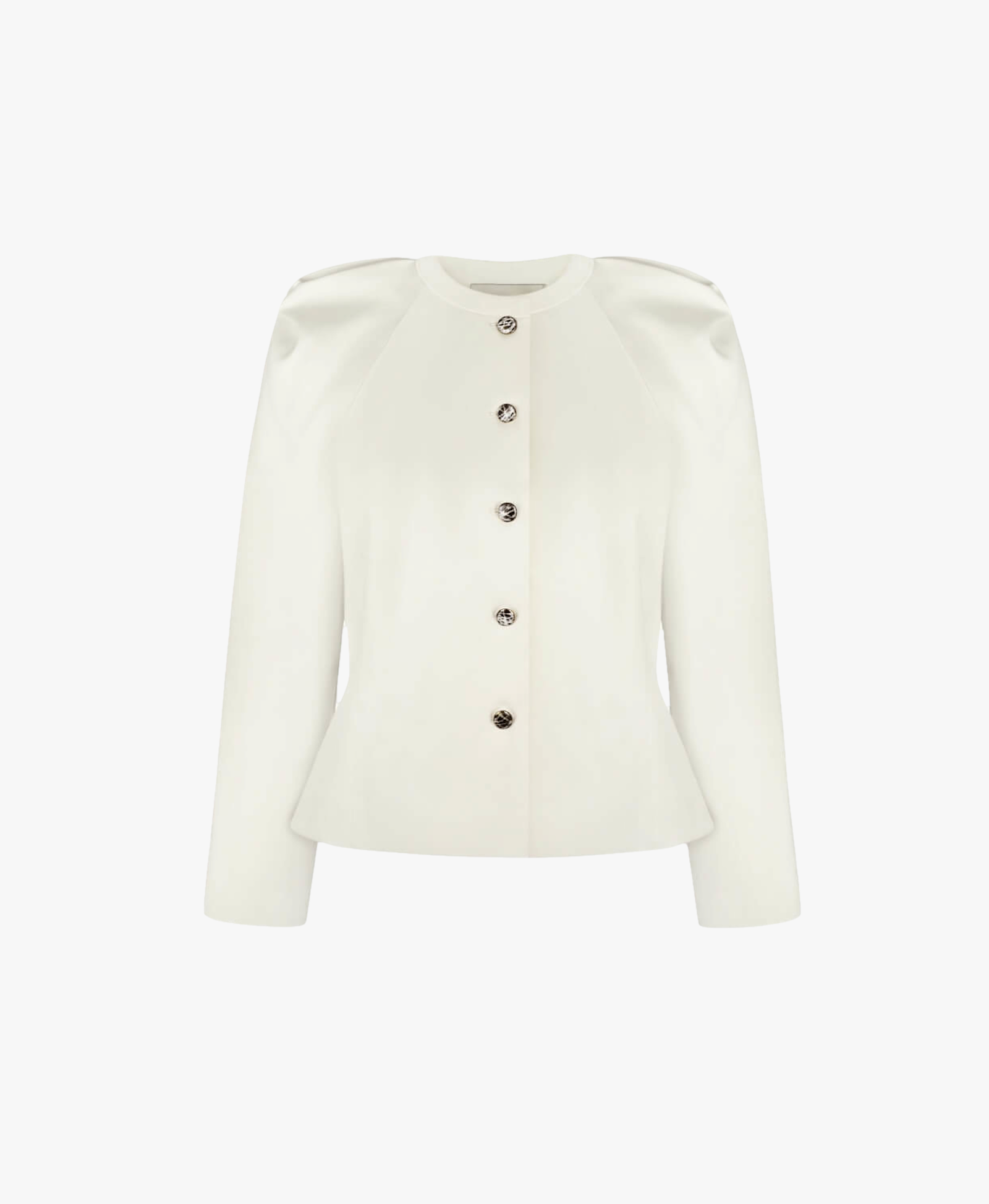 Milk jacket in White made by DELEGAN Clothes