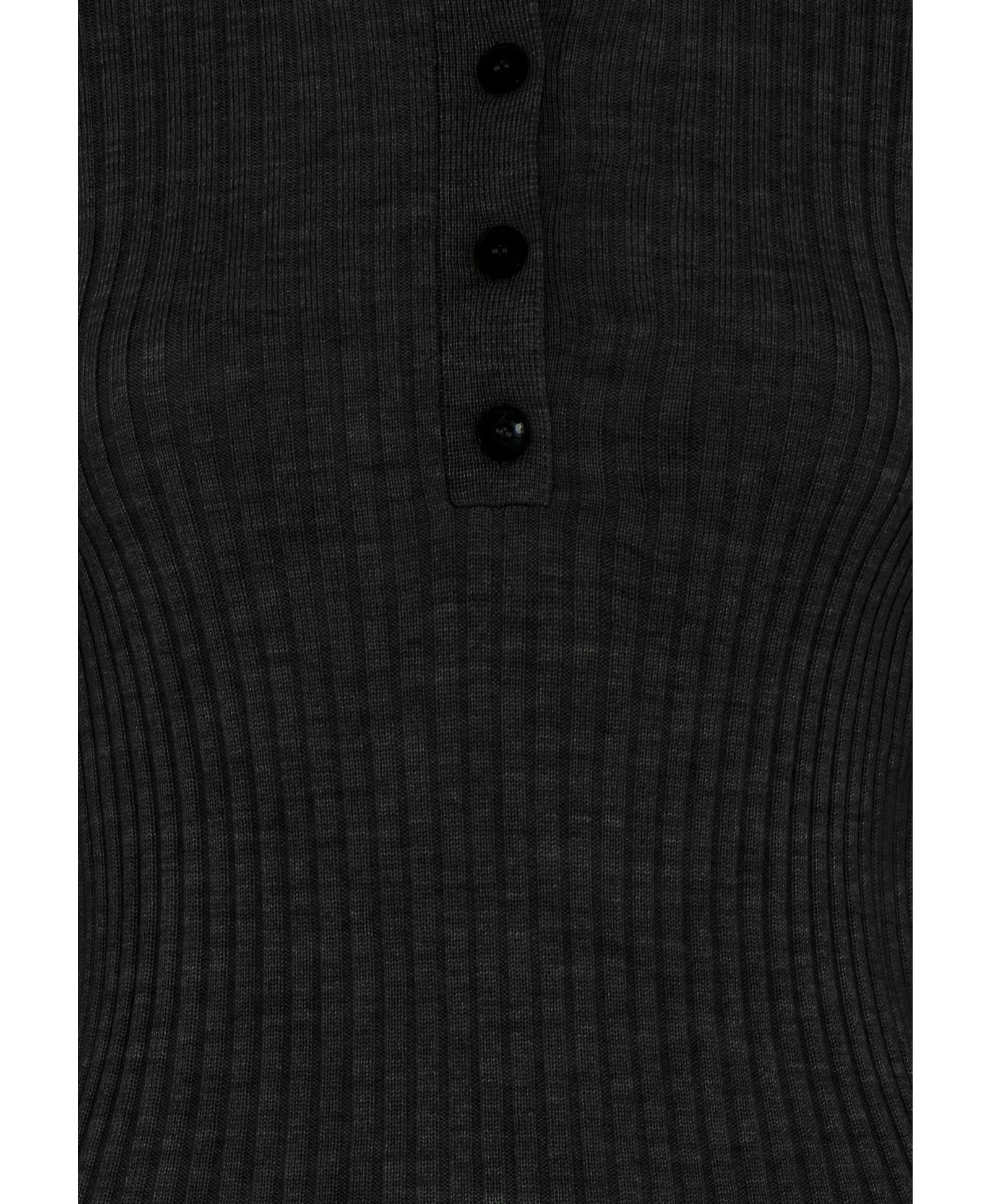 Cadee Blouse Merino Wool - Black in Black made by HERSKIND