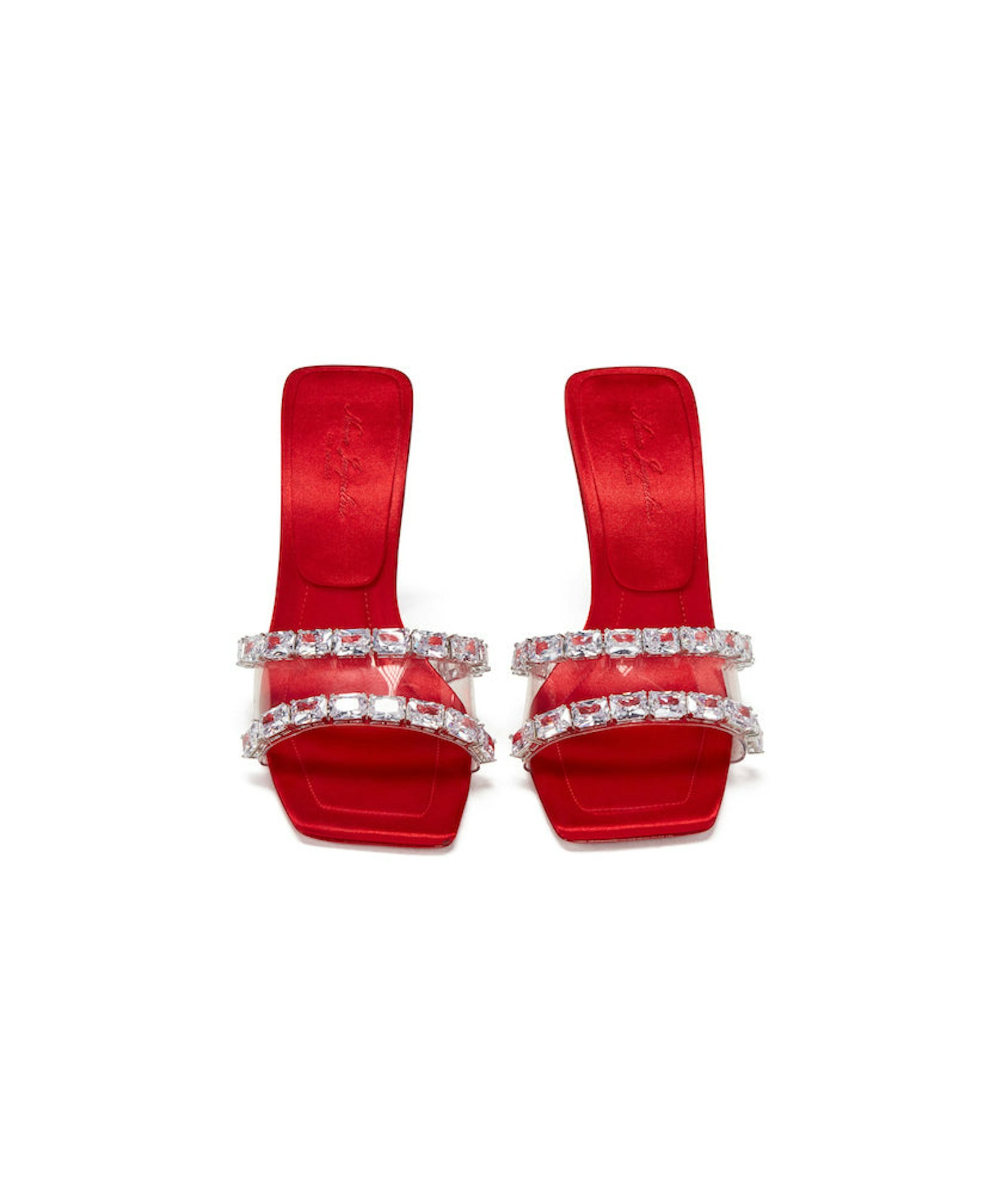 Red Bellah Sandals (Final Sale) in Red made by Nana Jacqueline