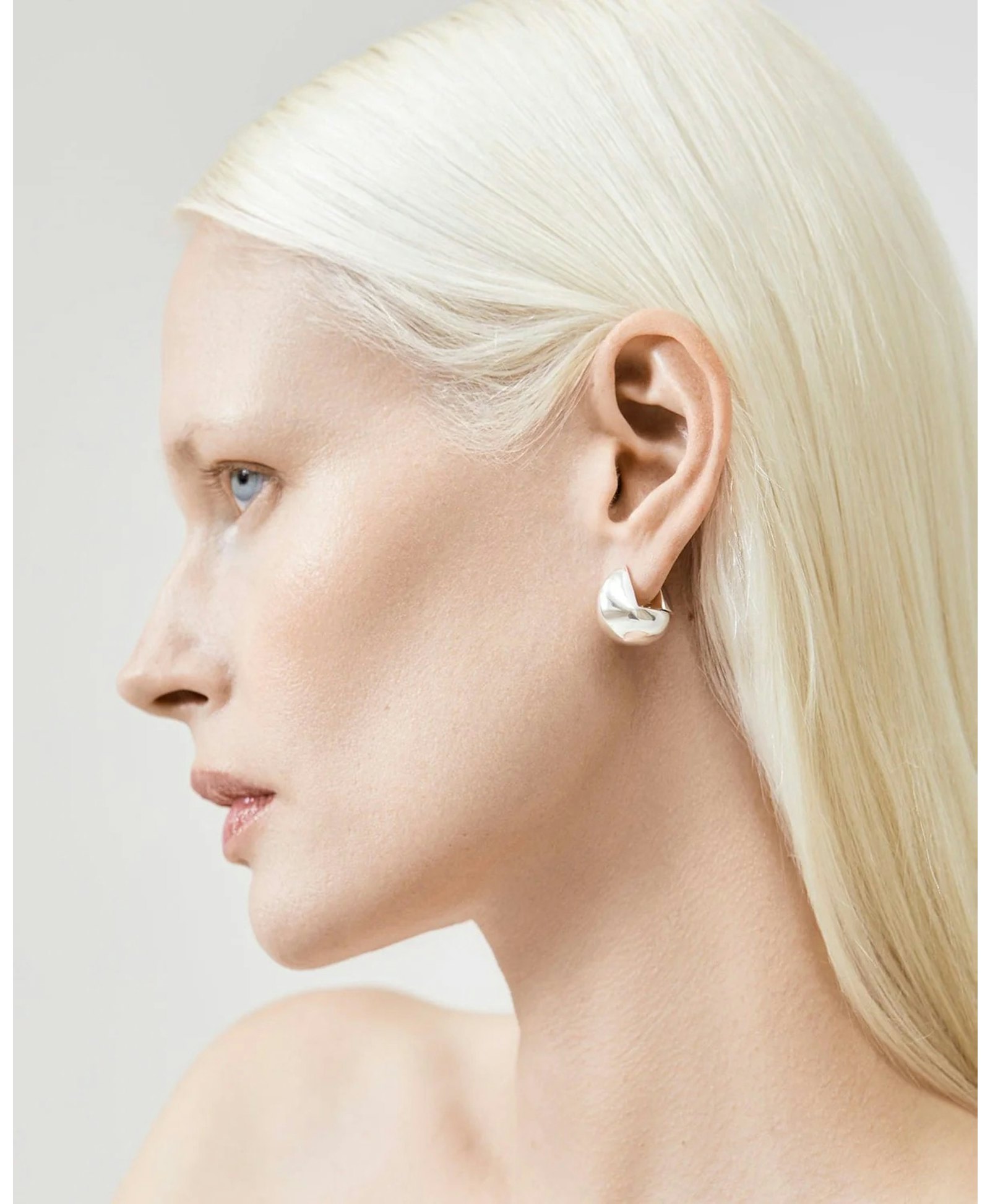 The Drop Earrings - Silver made by ESSEN